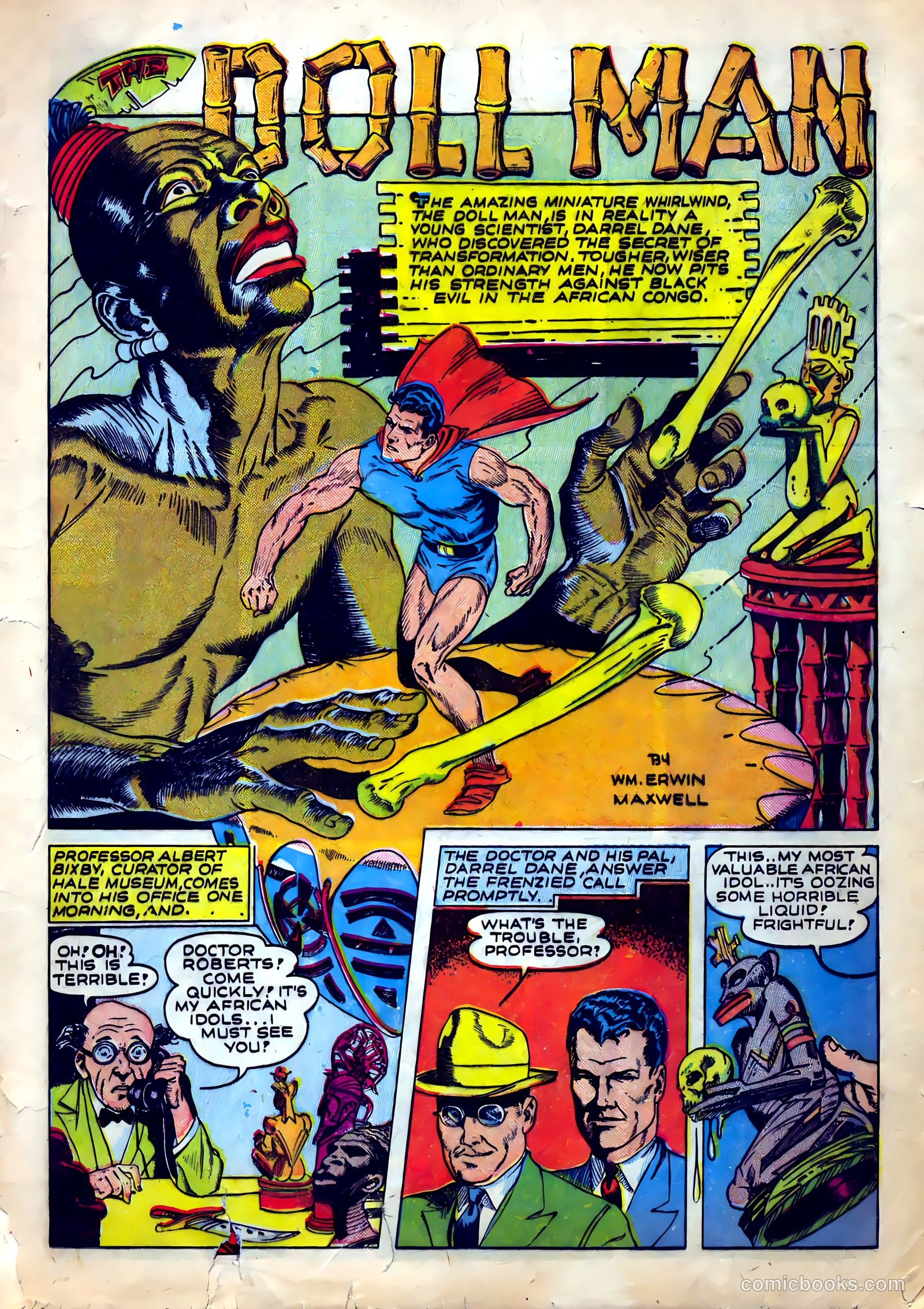 Feature Comics #46 (1941) — page 2 of 66