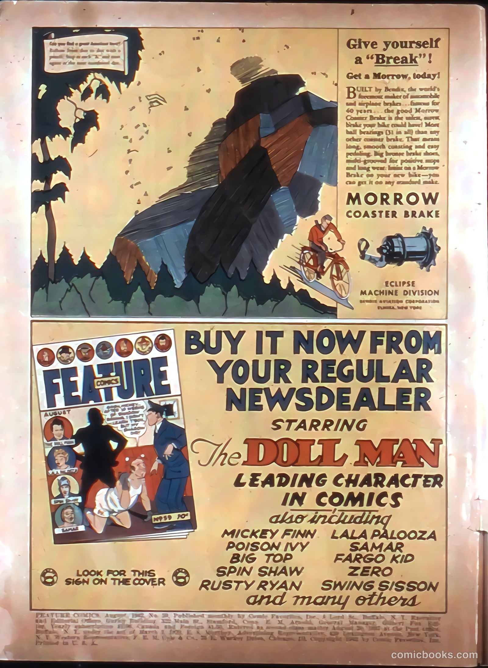 Feature Comics #59 (1942) — page 2 of 68