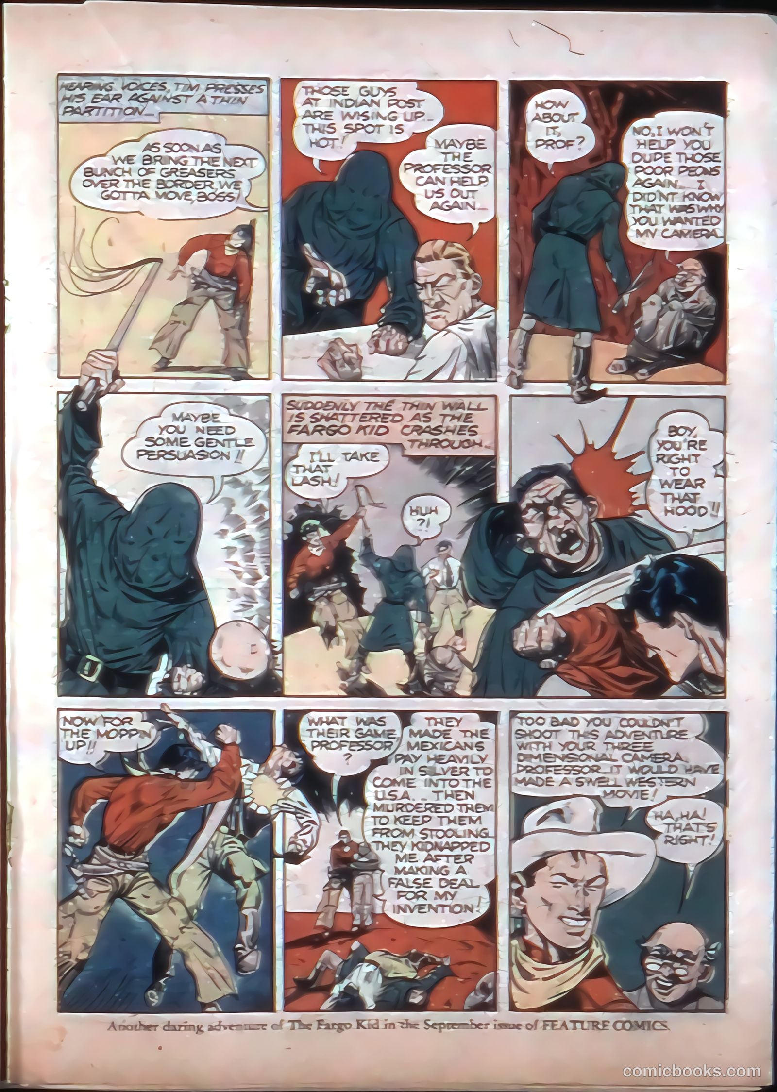 Feature Comics #59 (1942) — page 33 of 68
