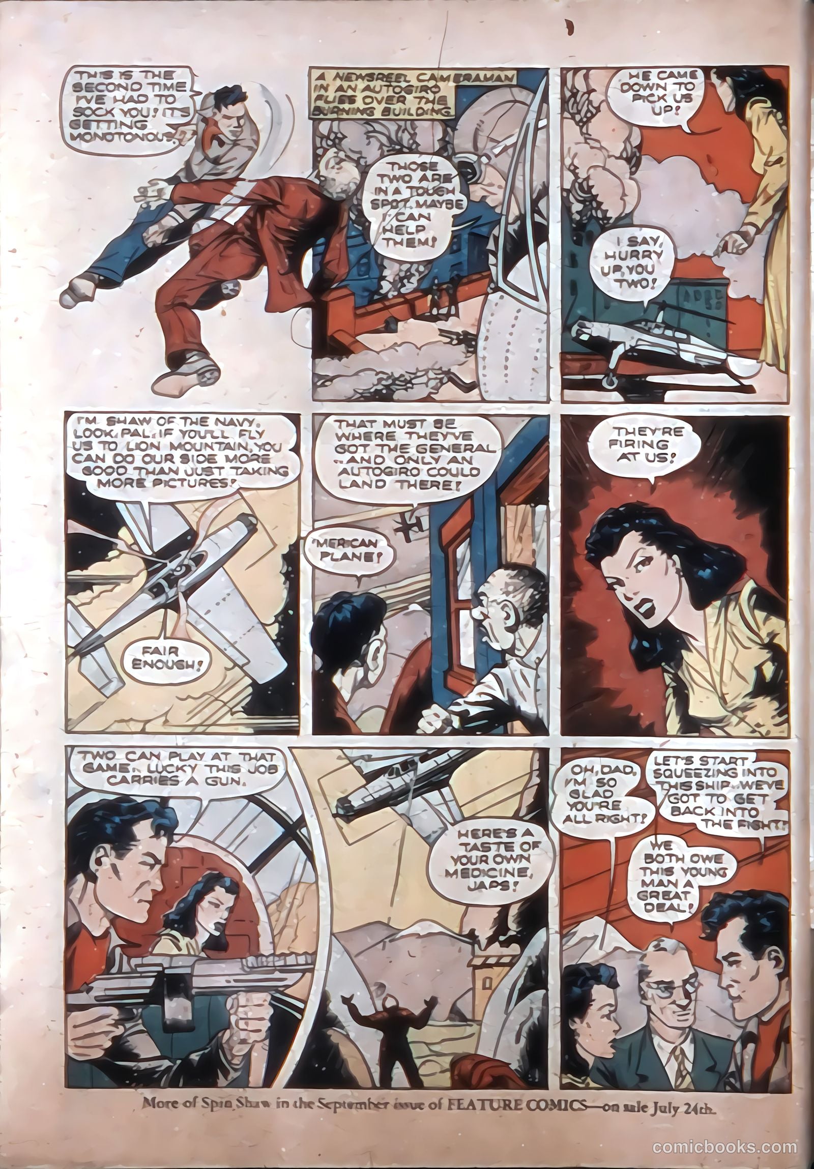 Feature Comics #59 (1942) — page 66 of 68