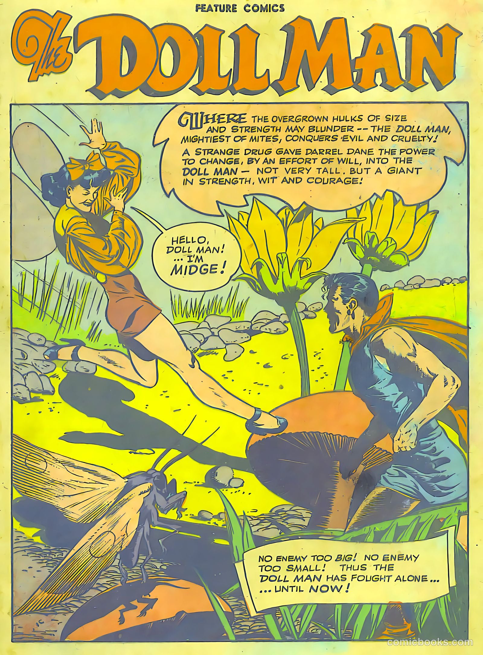 Feature Comics #77 (1944) — page 2 of 21