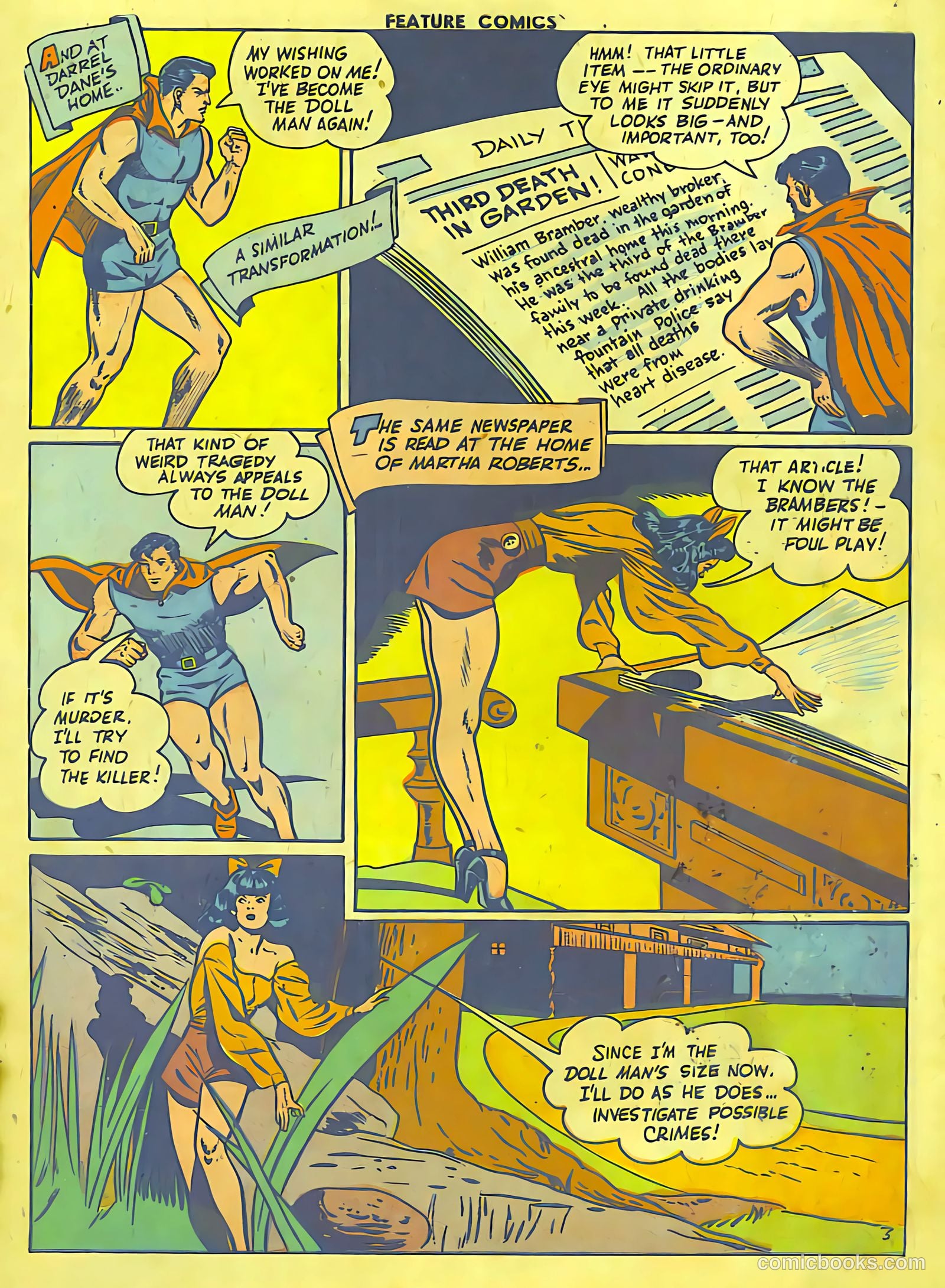 Feature Comics #77 (1944) — page 4 of 21