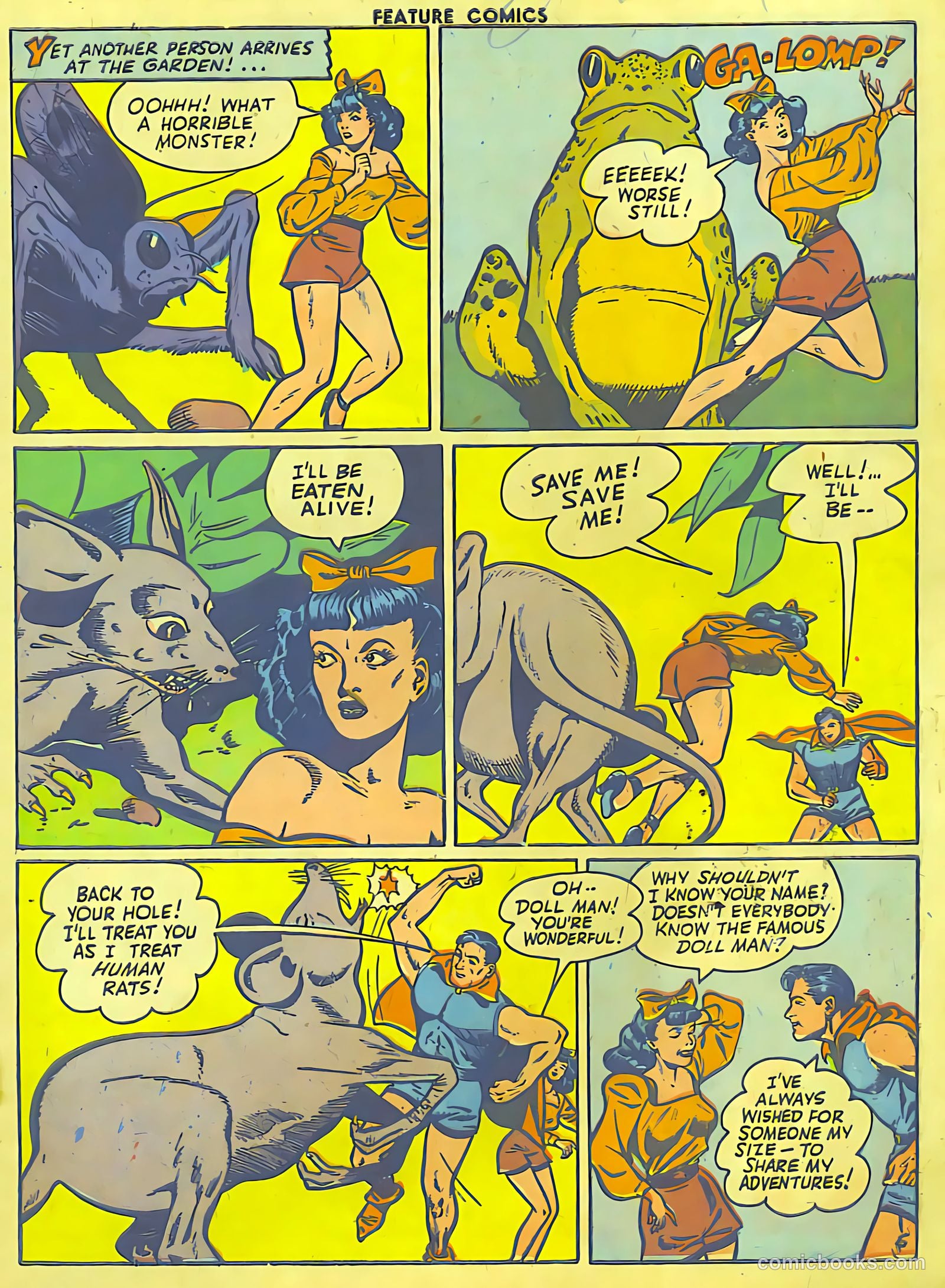 Feature Comics #77 (1944) — page 6 of 21