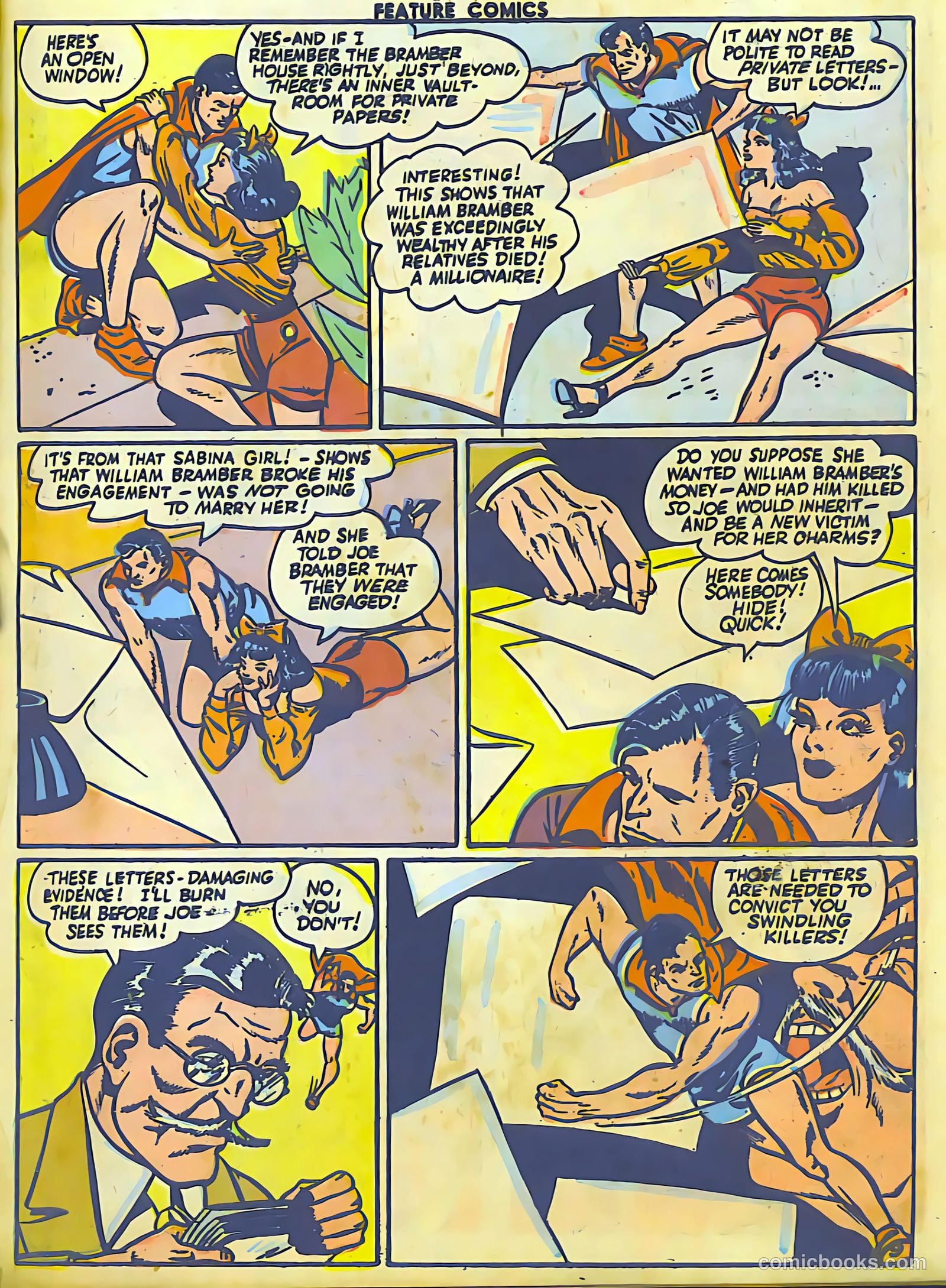 Feature Comics #77 (1944) — page 10 of 21