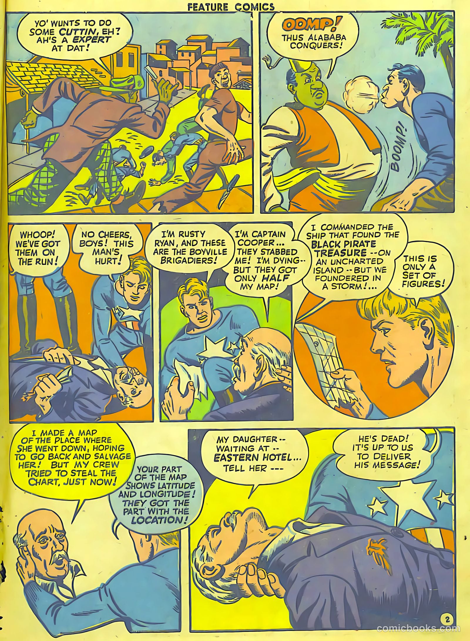 Feature Comics #77 (1944) — page 16 of 21