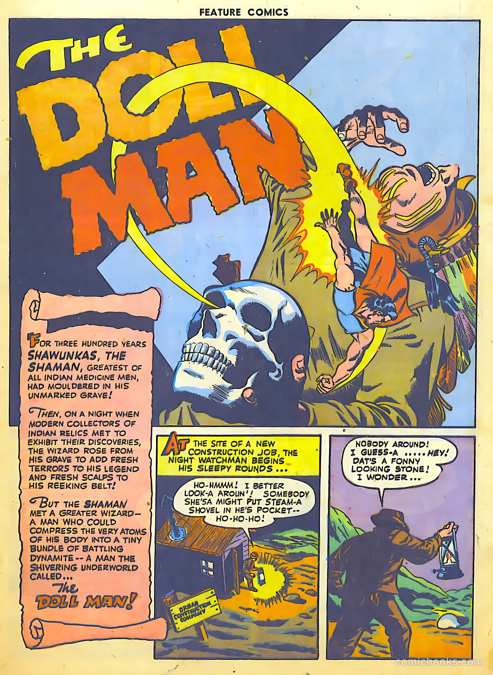 Feature Comics #82 (1944) — page 2 of 55