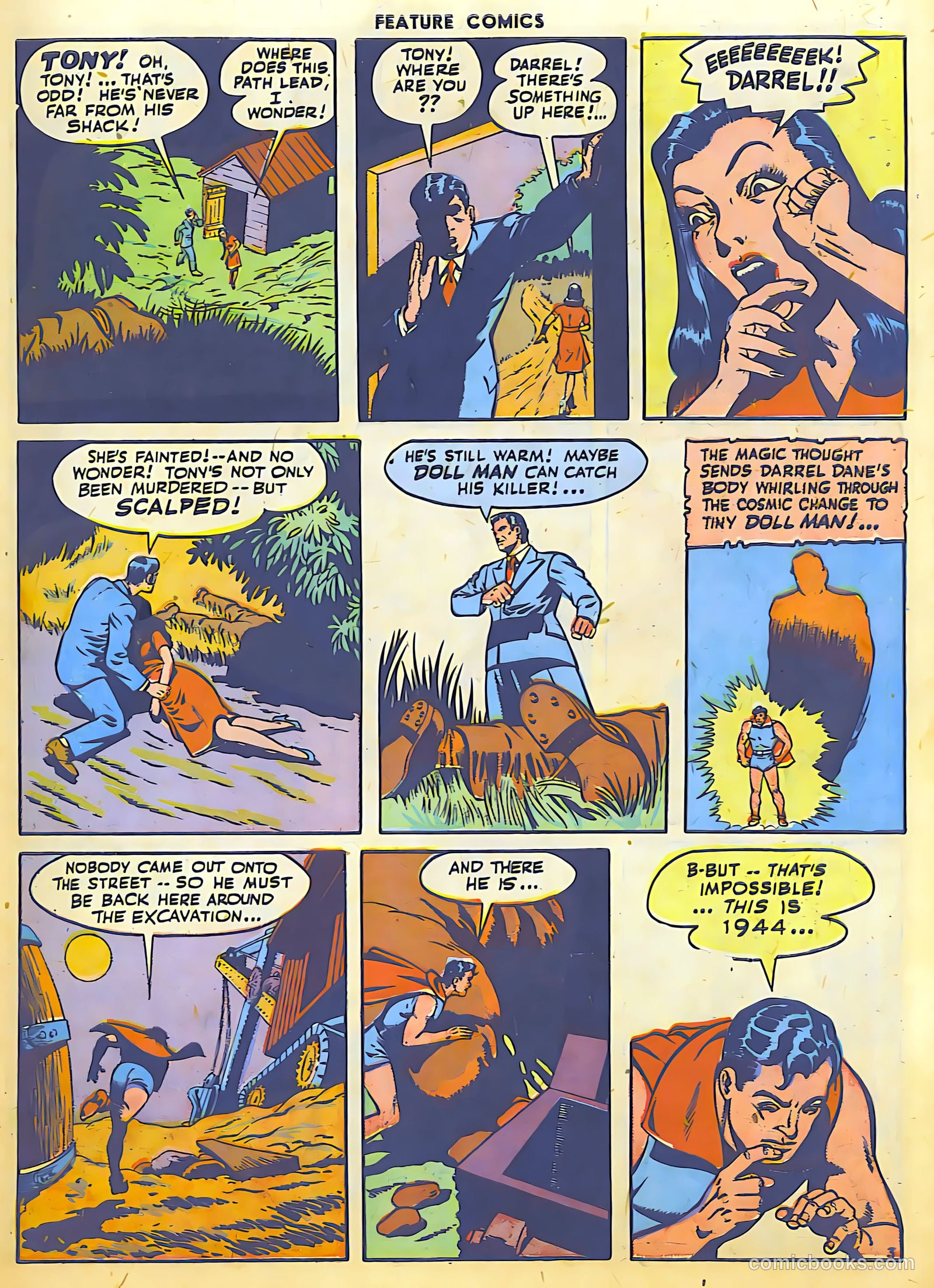 Feature Comics #82 (1944) — page 4 of 55