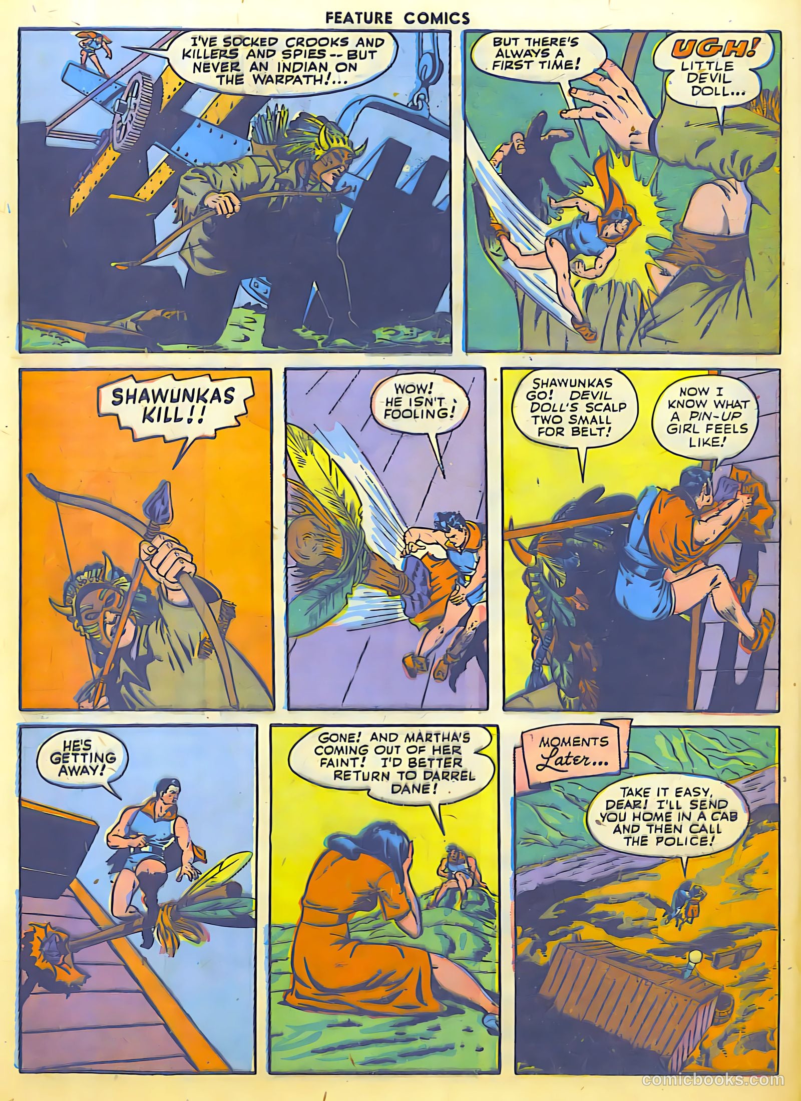 Feature Comics #82 (1944) — page 5 of 55