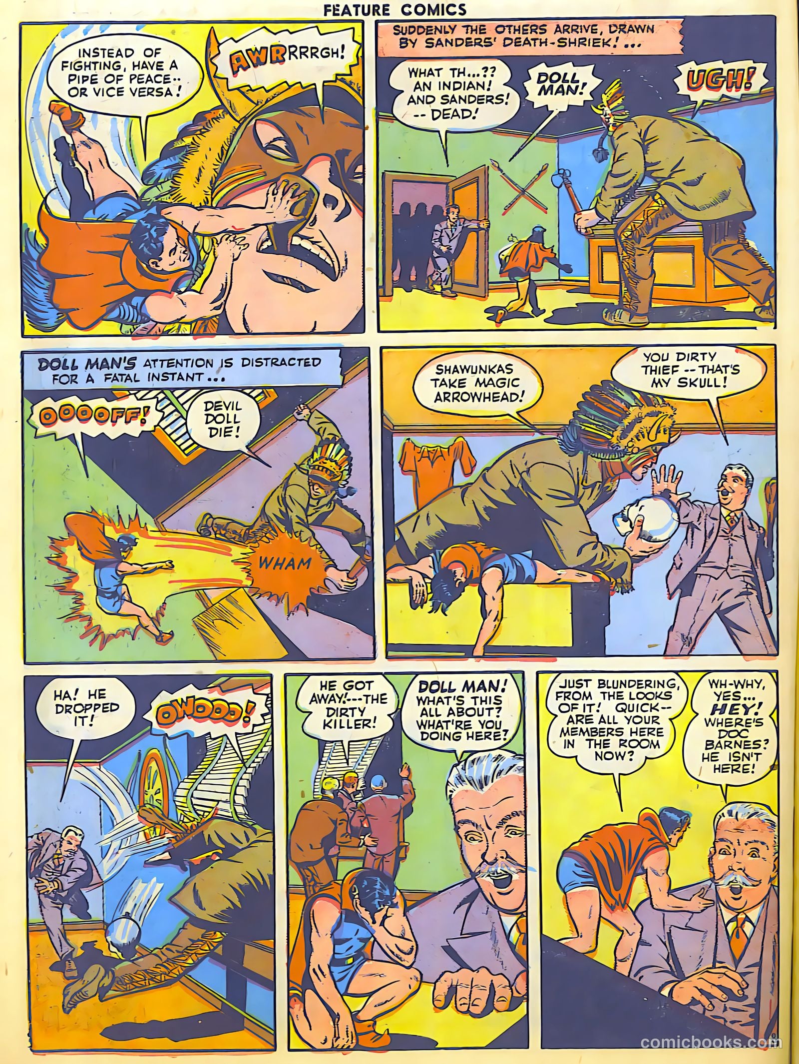 Feature Comics #82 (1944) — page 9 of 55