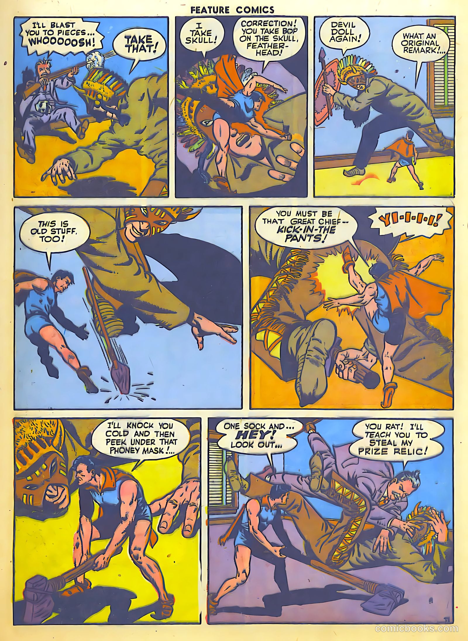 Feature Comics #82 (1944) — page 12 of 55