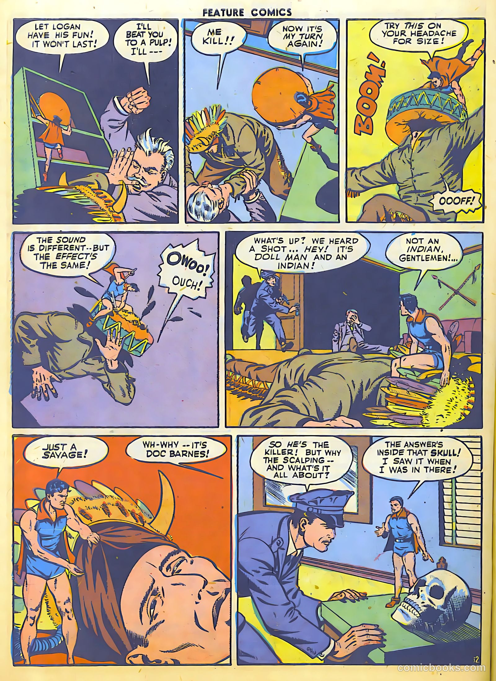 Feature Comics #82 (1944) — page 13 of 55