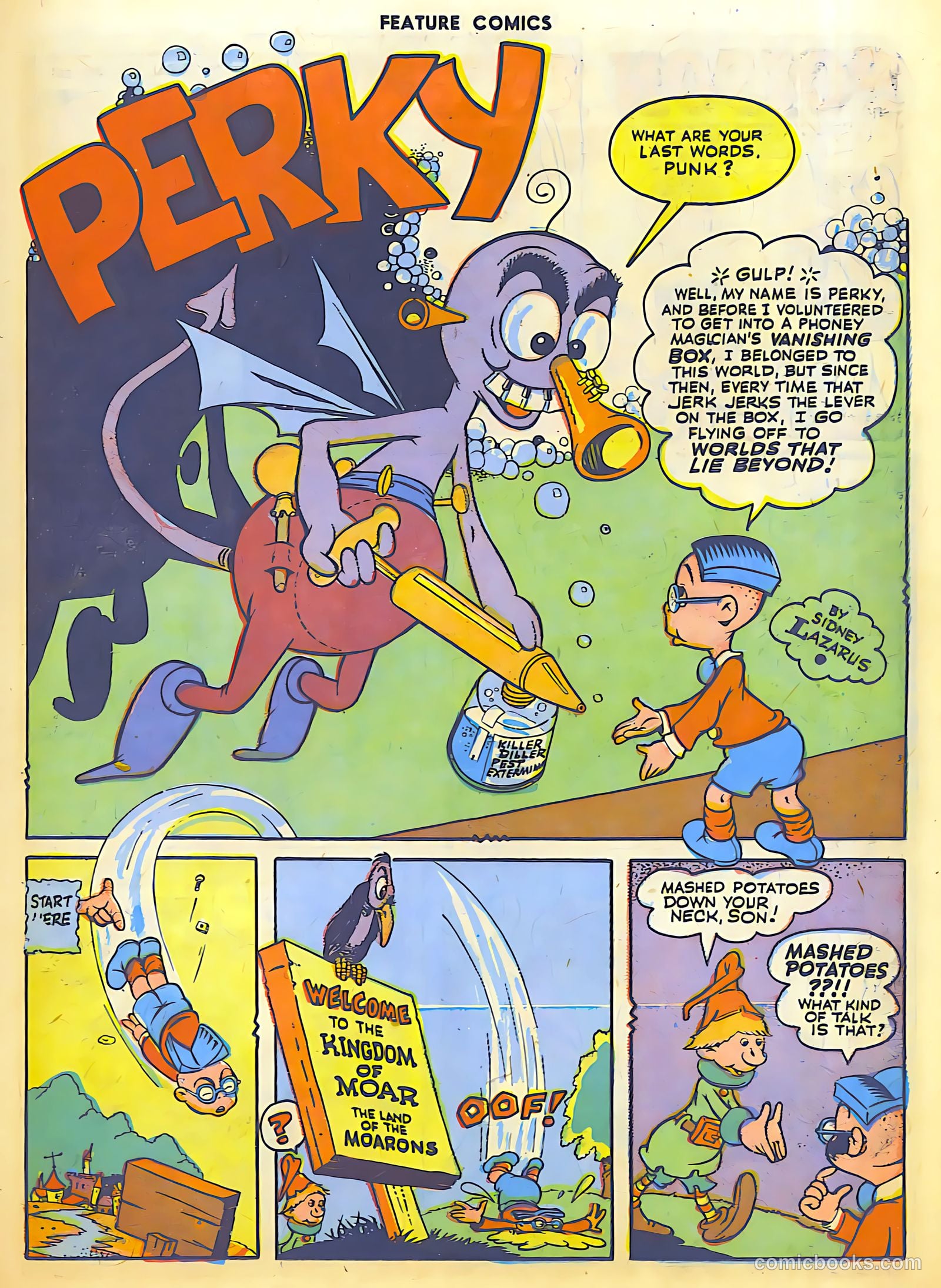 Feature Comics #82 (1944) — page 22 of 55