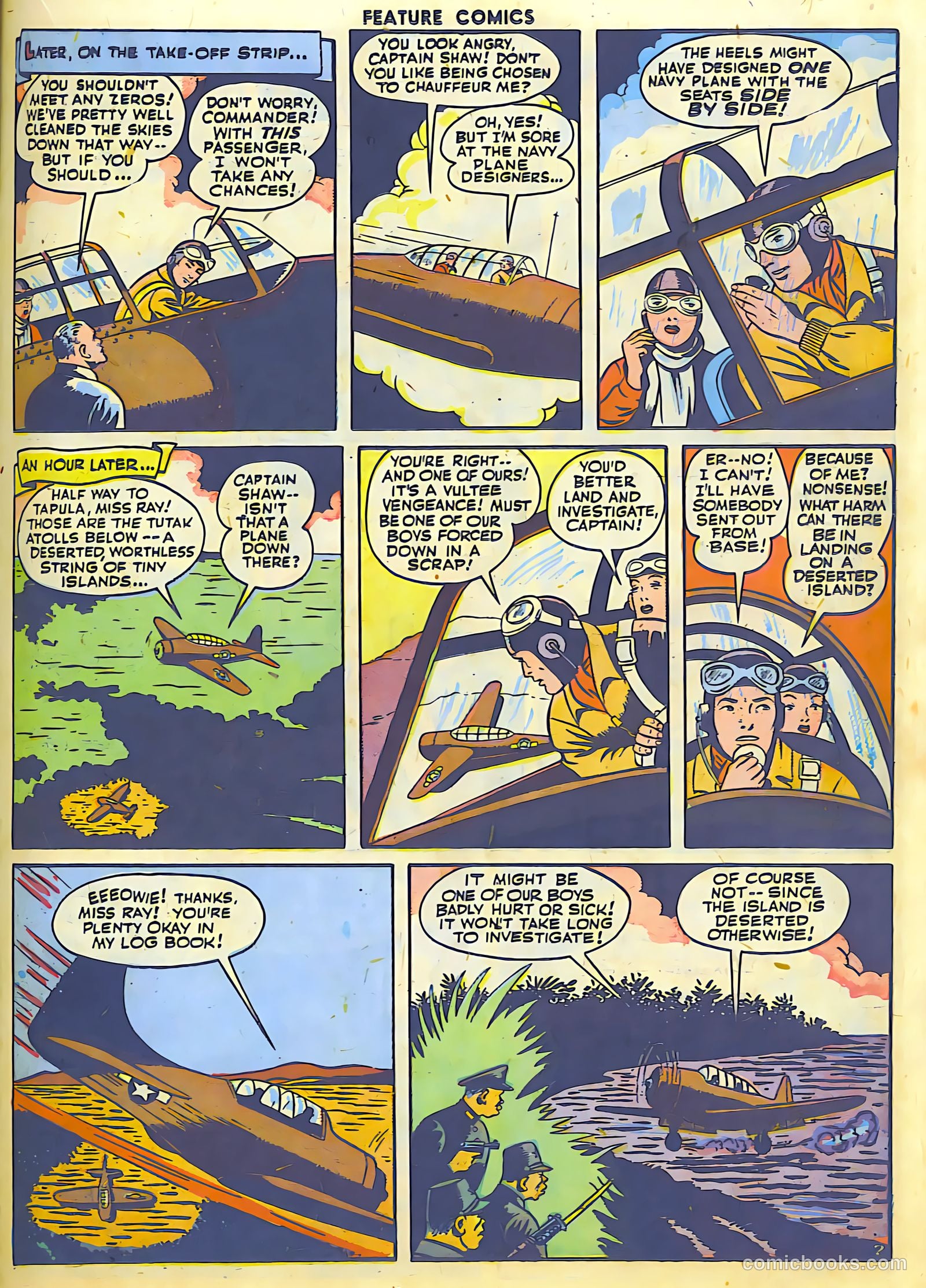 Feature Comics #82 (1944) — page 32 of 55
