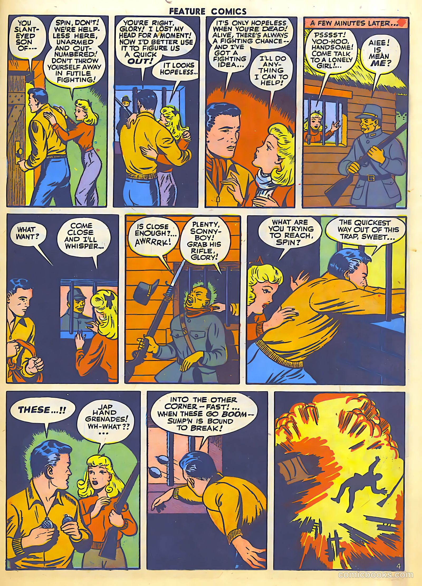 Feature Comics #82 (1944) — page 34 of 55