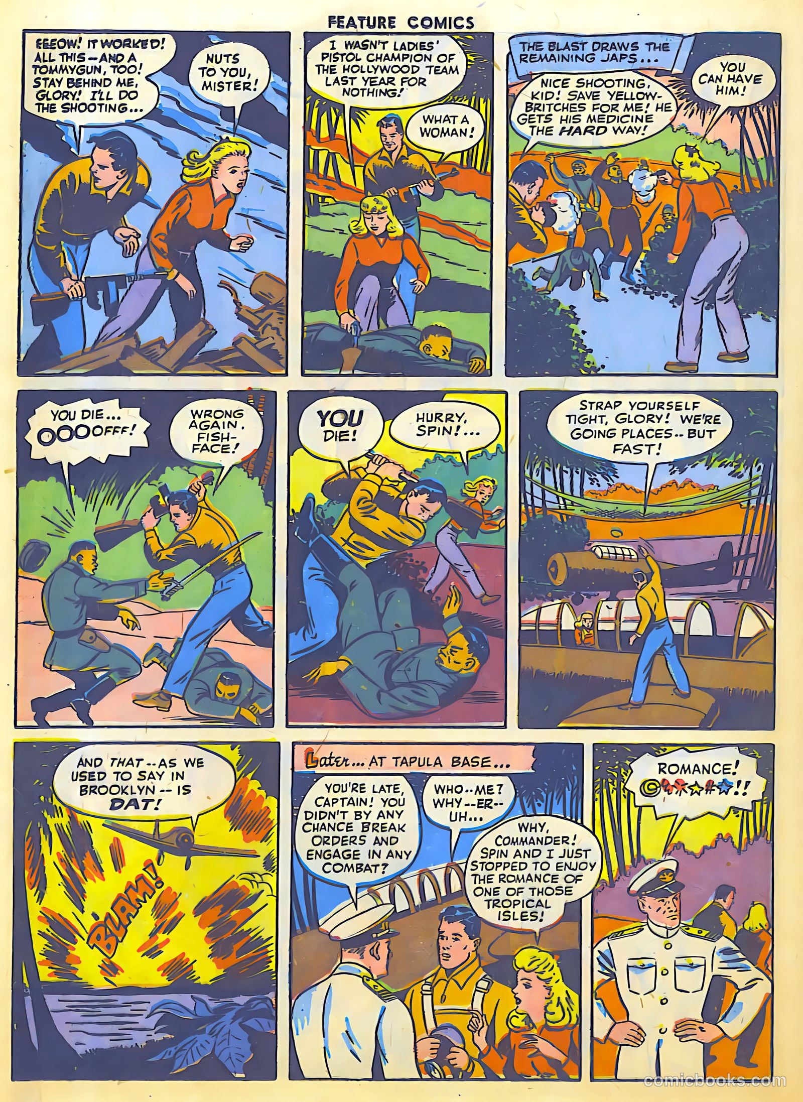Feature Comics #82 (1944) — page 35 of 55