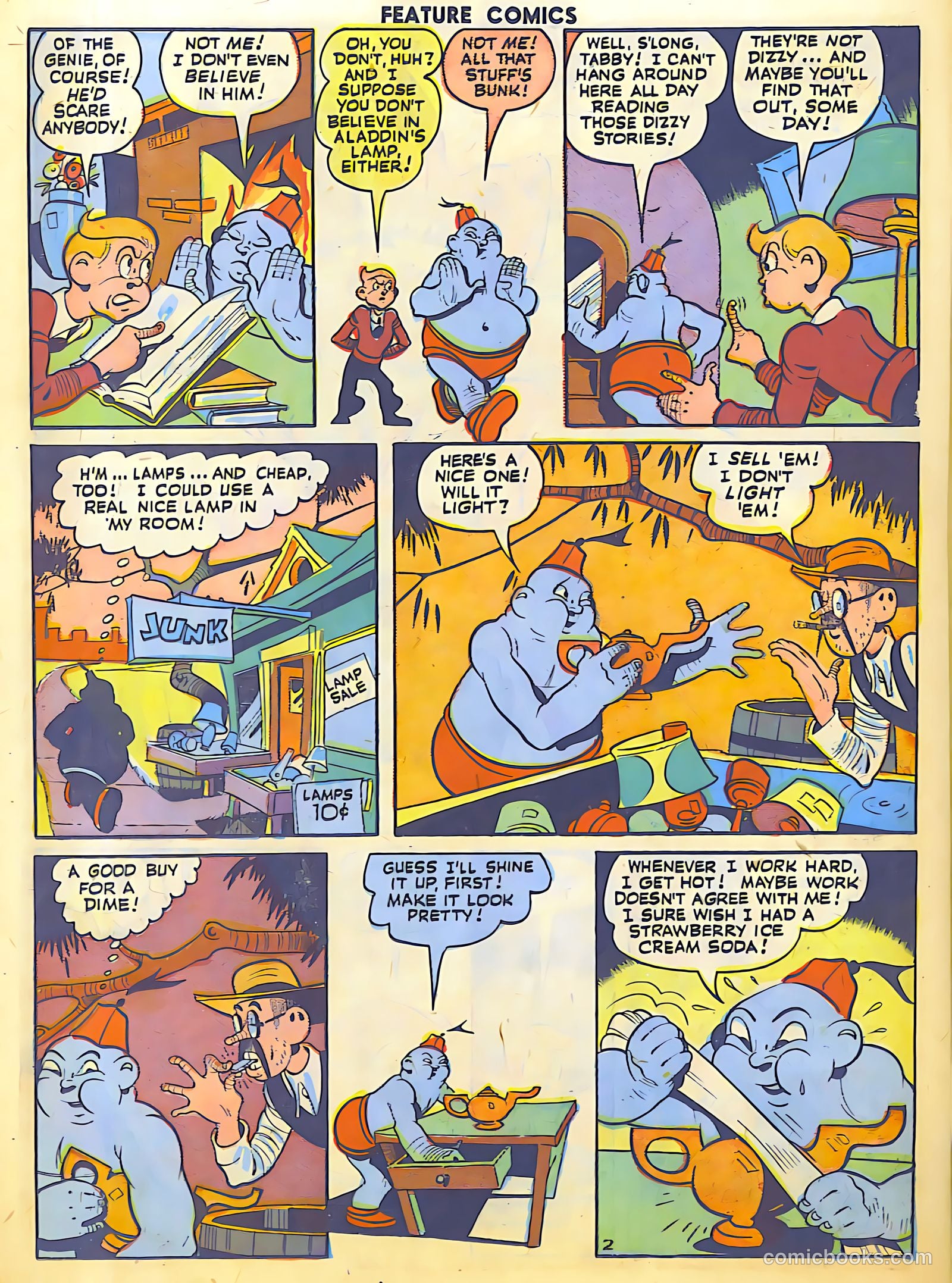 Feature Comics #82 (1944) — page 37 of 55