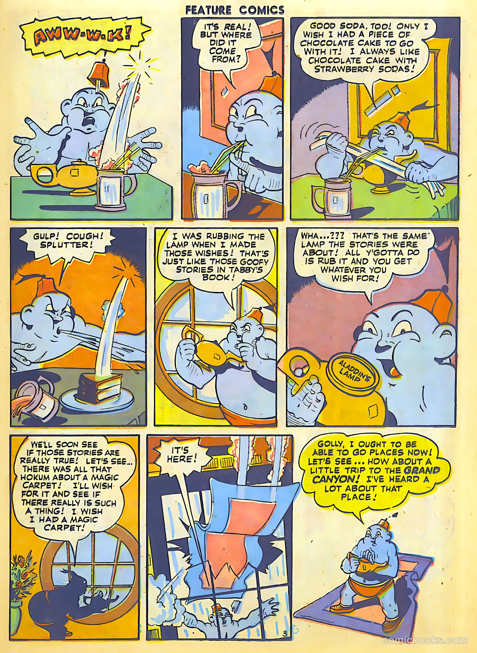 Feature Comics #82 (1944) — page 38 of 55