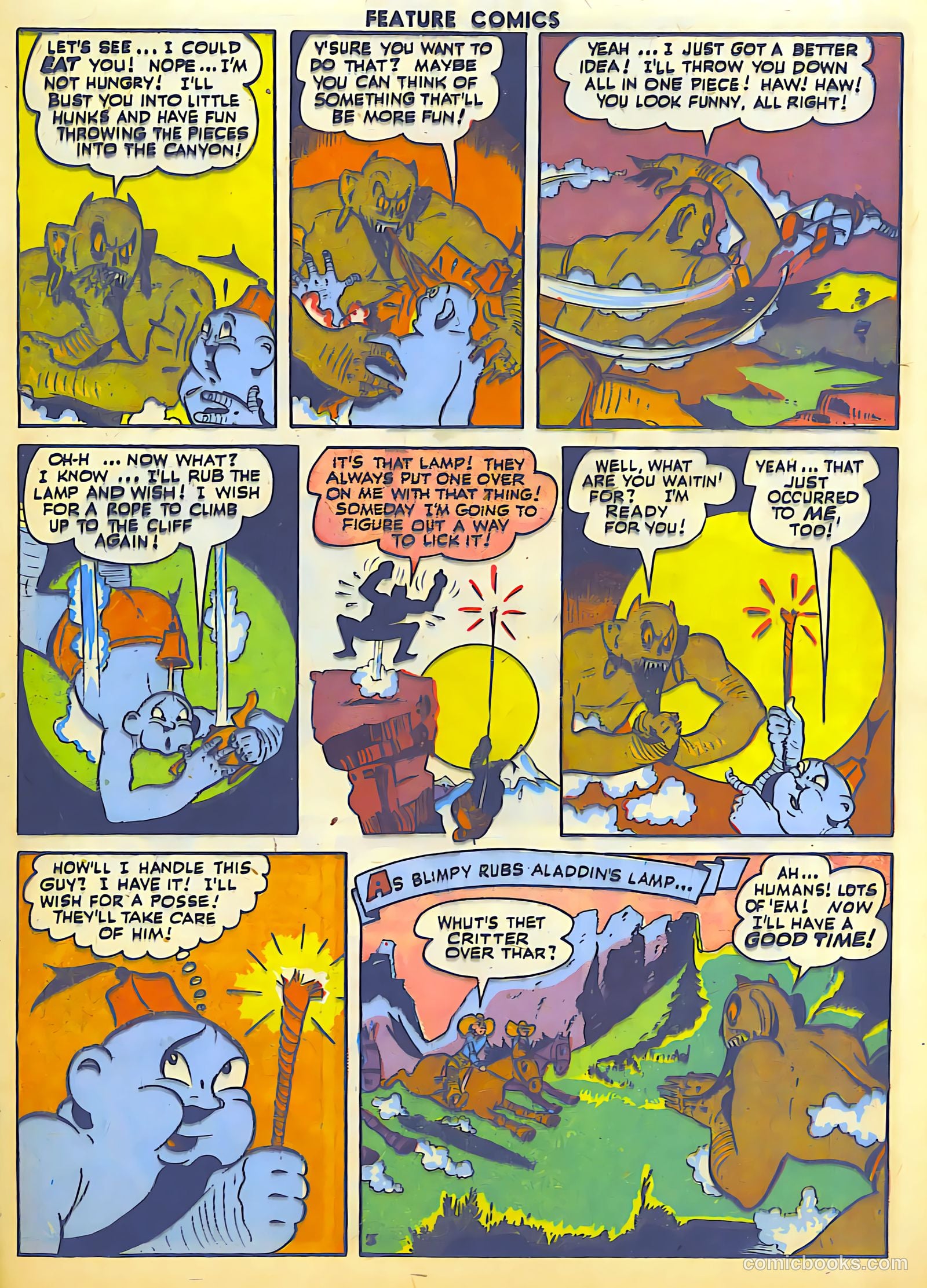 Feature Comics #82 (1944) — page 40 of 55