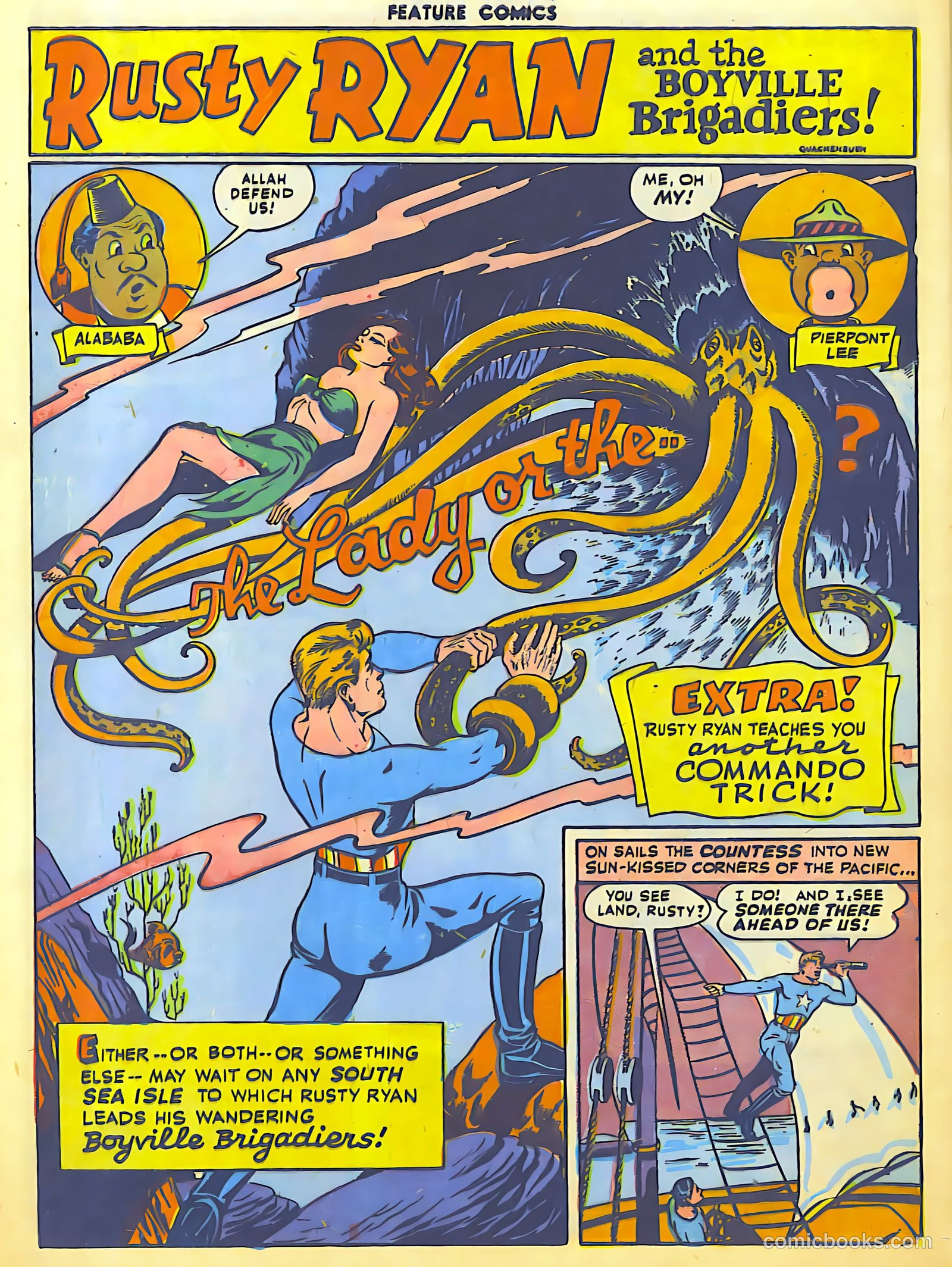 Feature Comics #82 (1944) — page 49 of 55