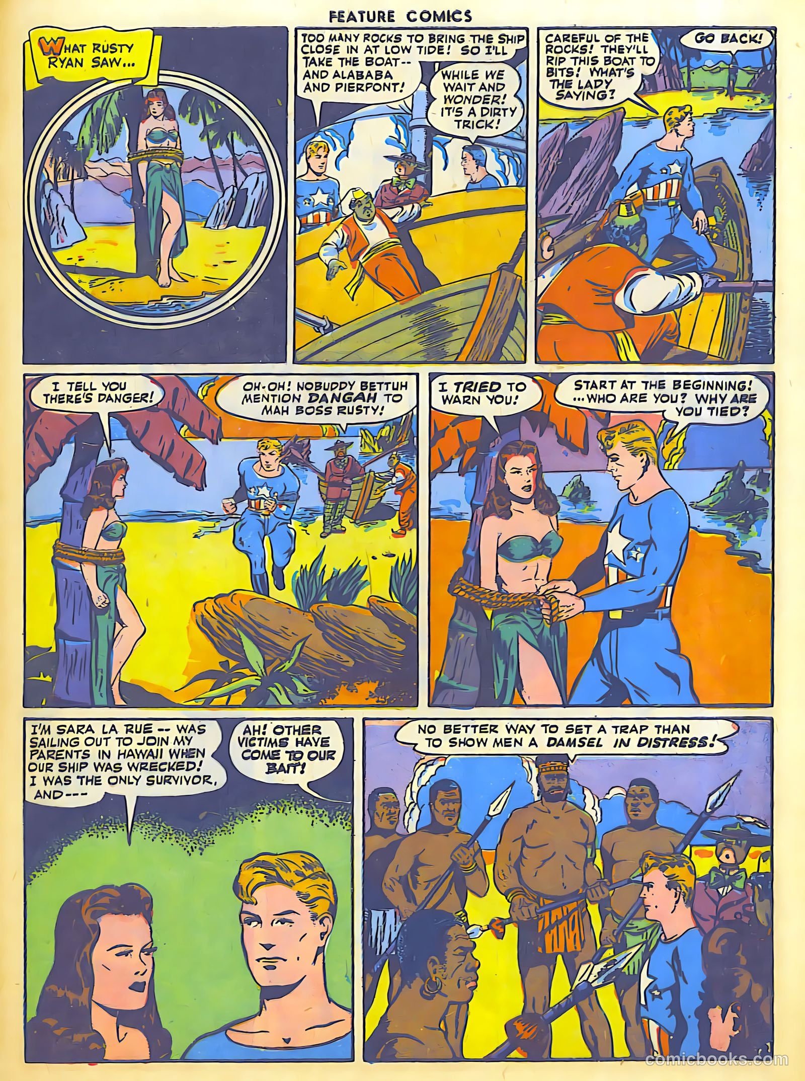 Feature Comics #82 (1944) — page 50 of 55