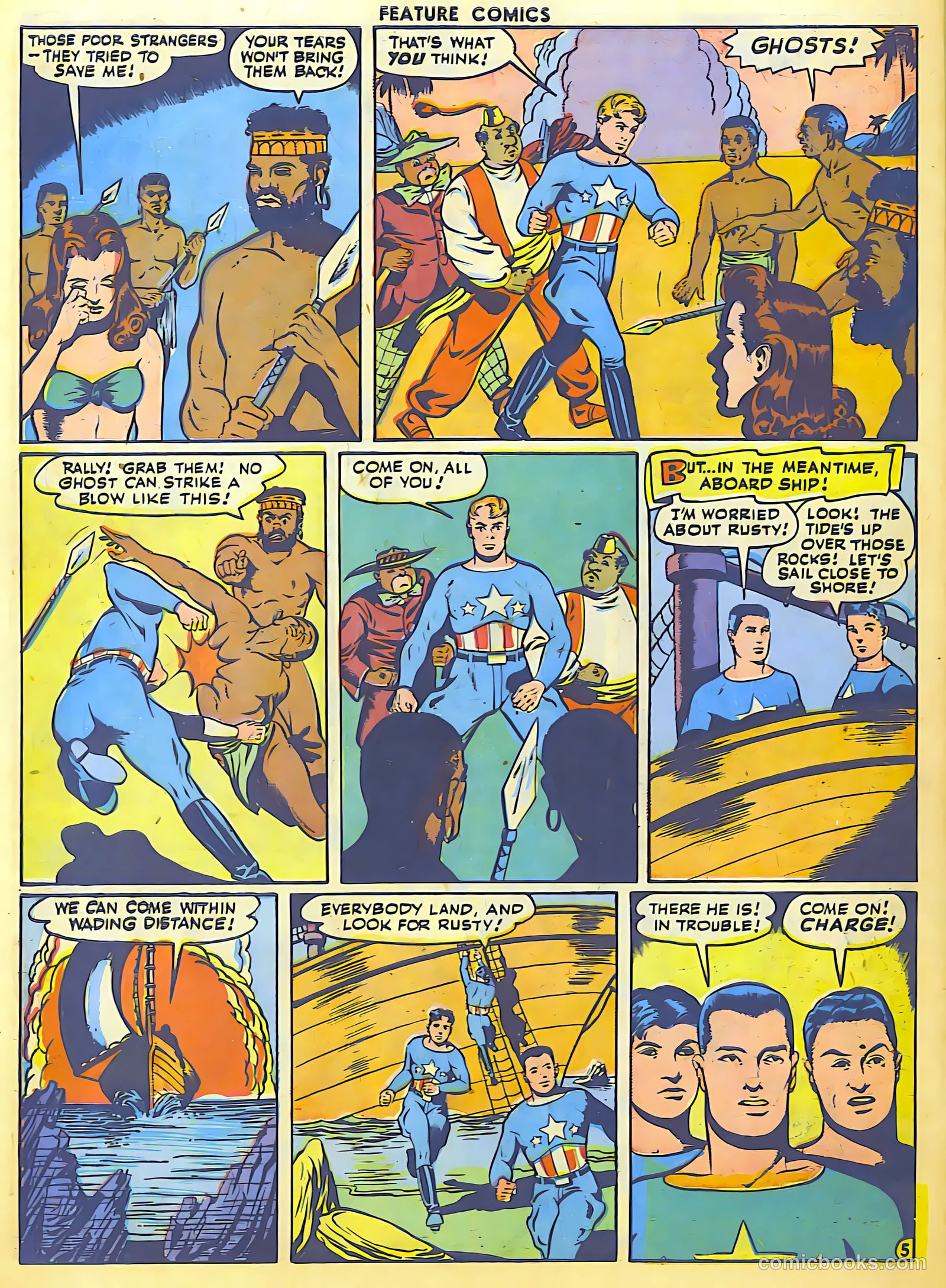 Feature Comics #82 (1944) — page 53 of 55