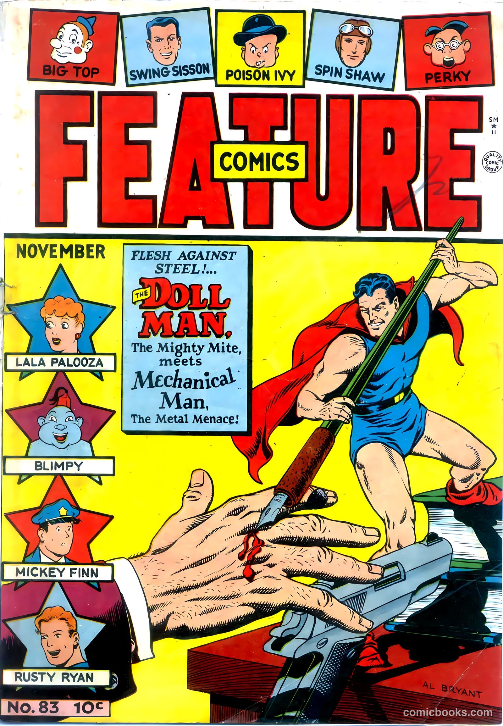 Feature Comics #83 (1944) — page 1