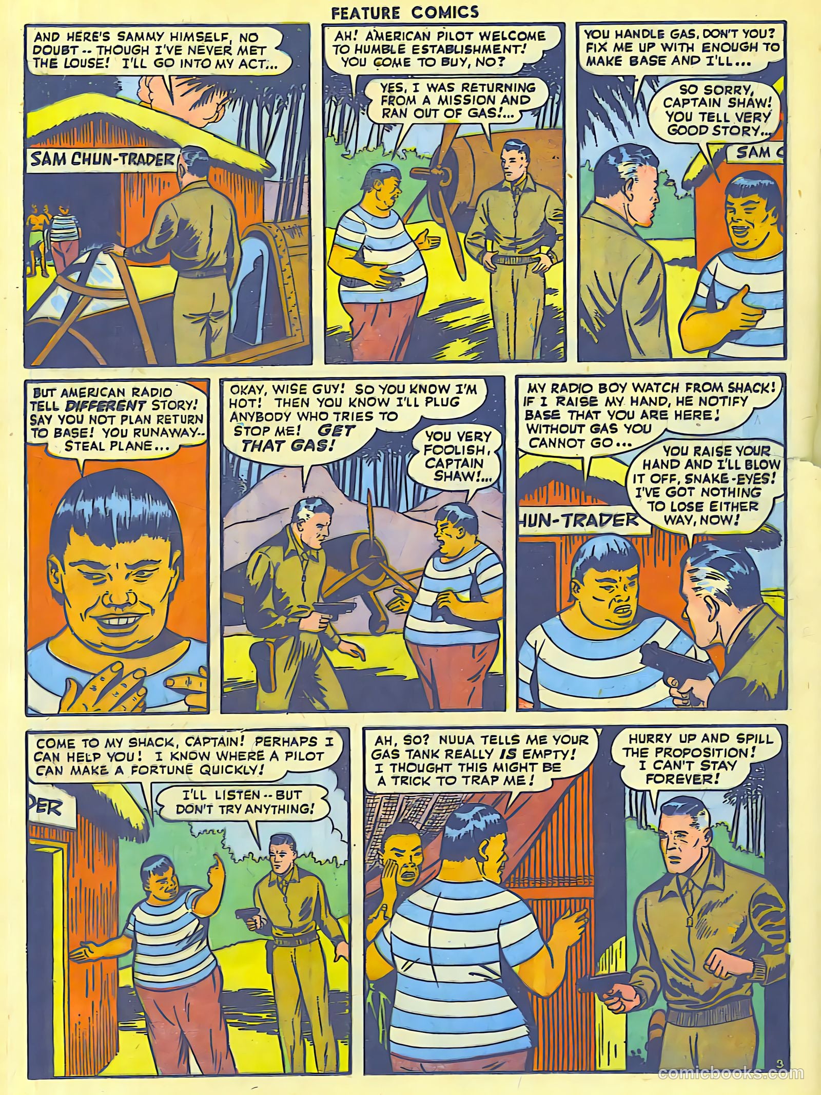 Feature Comics #83 (1944) — page 34