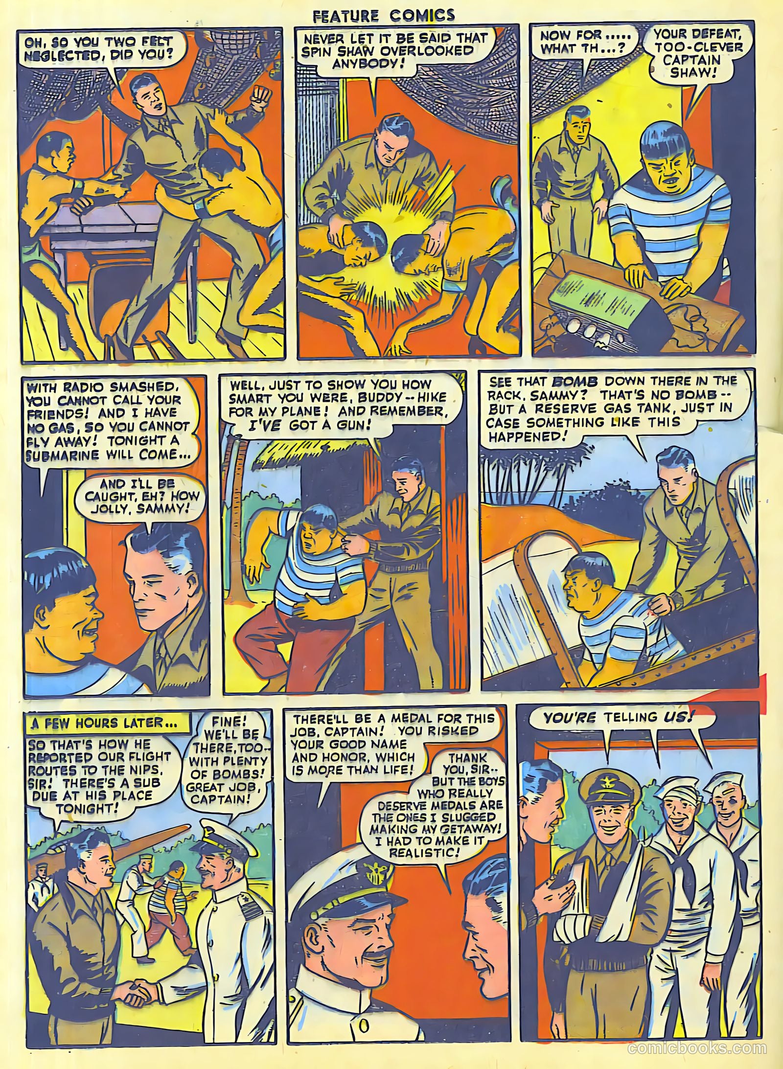 Feature Comics #83 (1944) — page 36