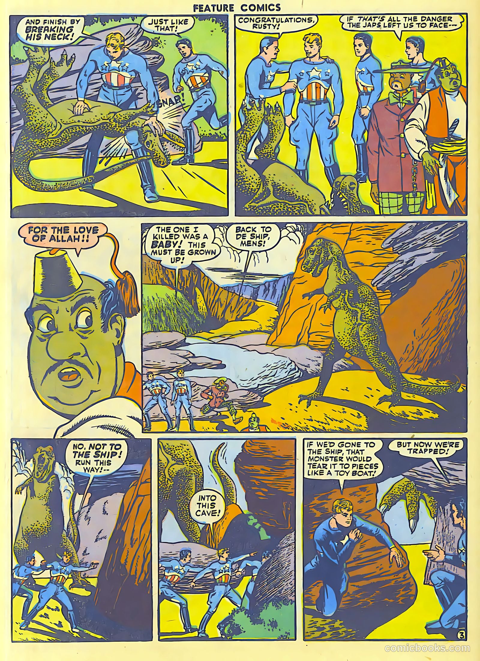 Feature Comics #83 (1944) — page 54