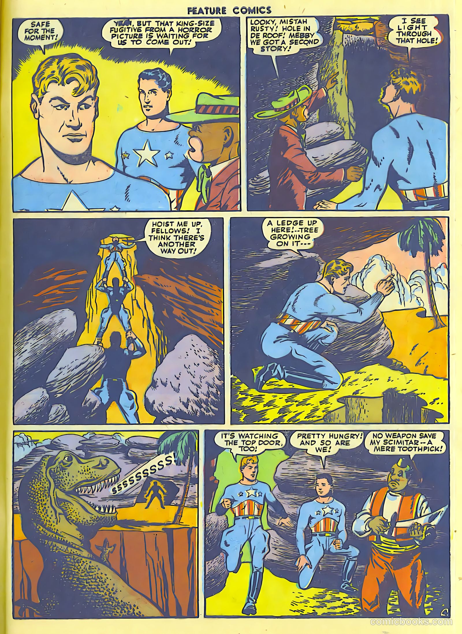 Feature Comics #83 (1944) — page 55