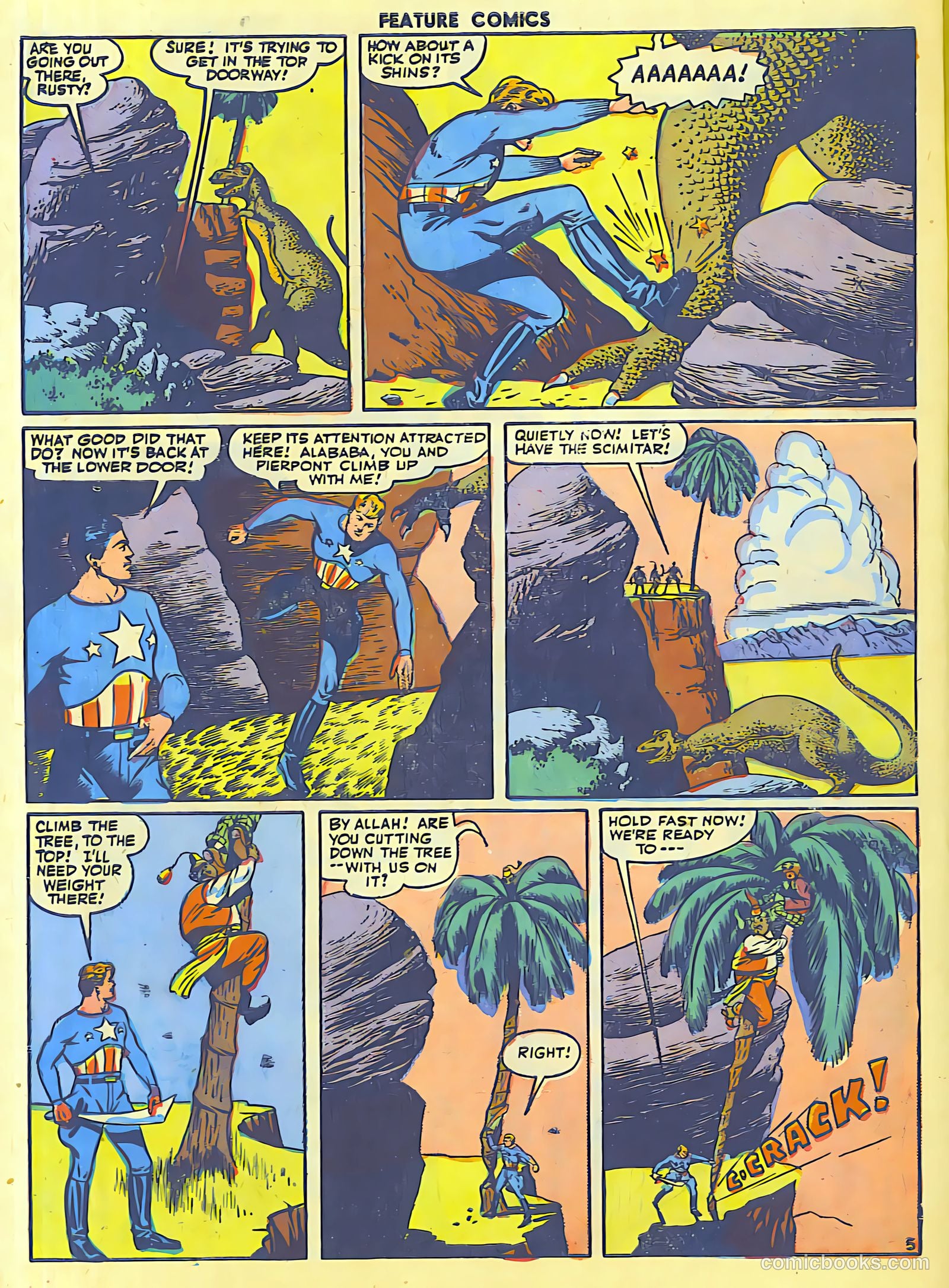 Feature Comics #83 (1944) — page 56