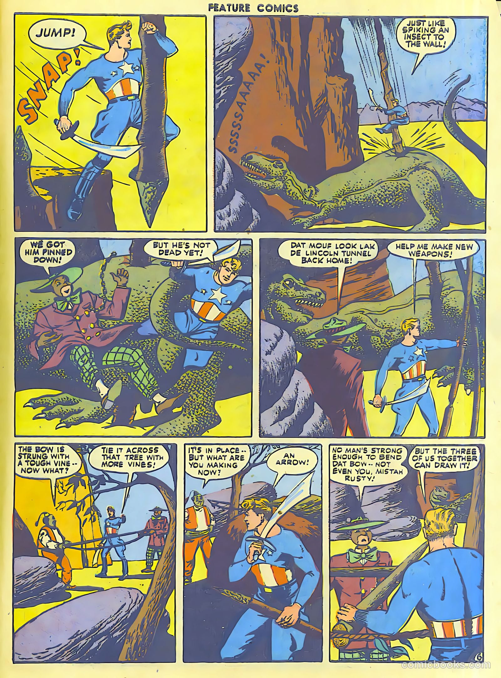 Feature Comics #83 (1944) — page 57