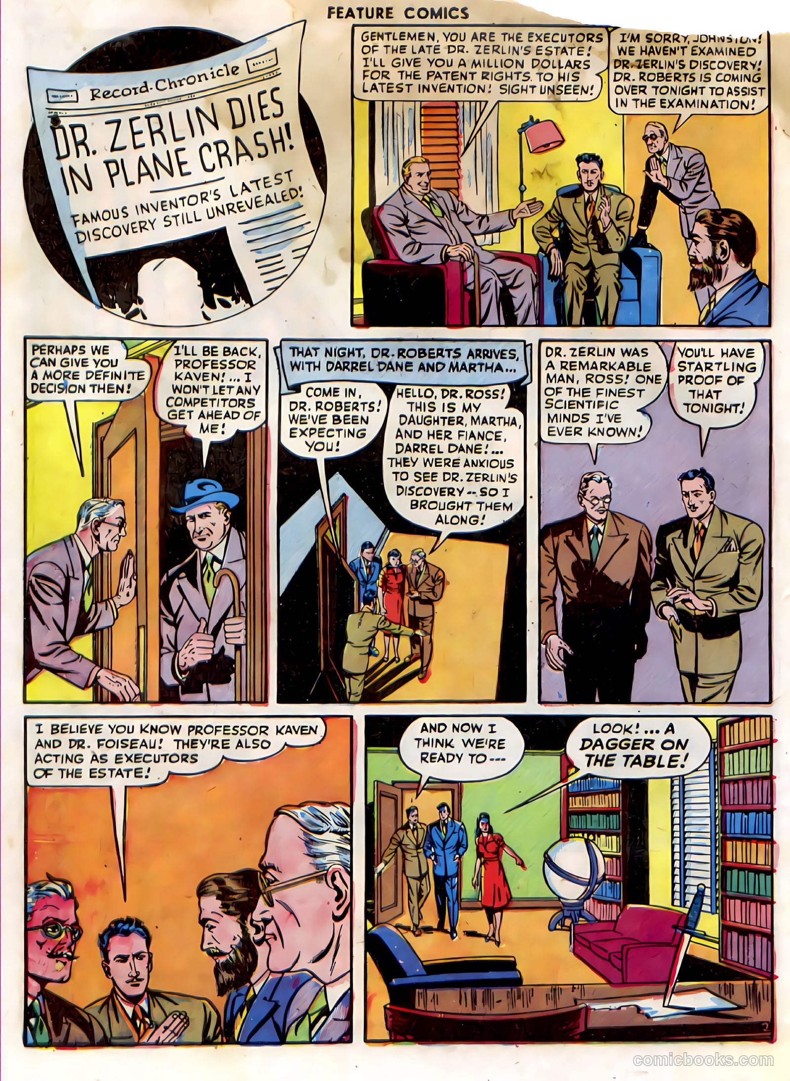 Feature Comics #88 (1945) — page 3 of 29