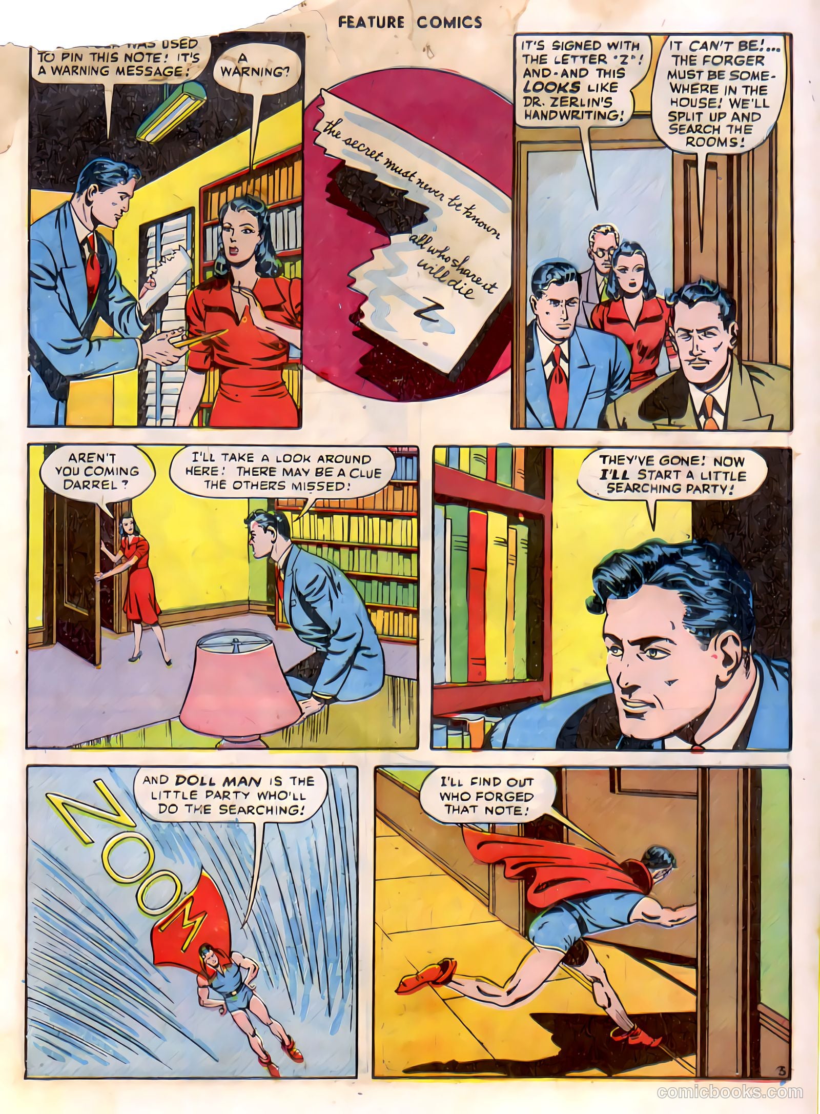 Feature Comics #88 (1945) — page 4 of 29