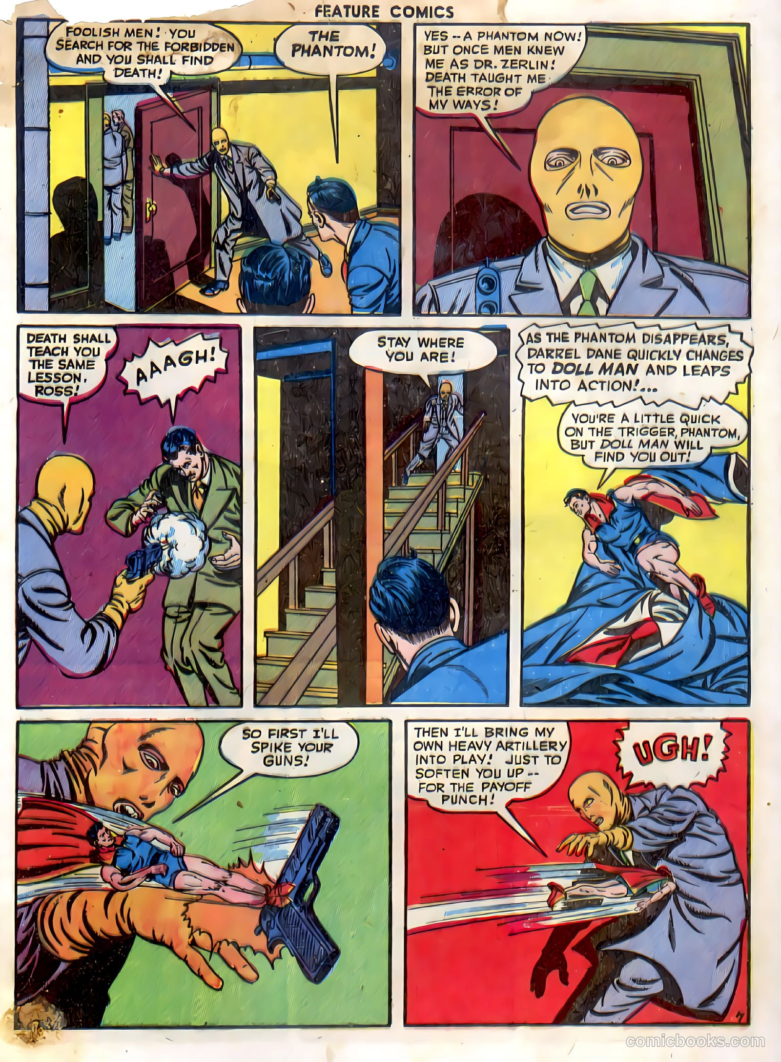 Feature Comics #88 (1945) — page 8 of 29