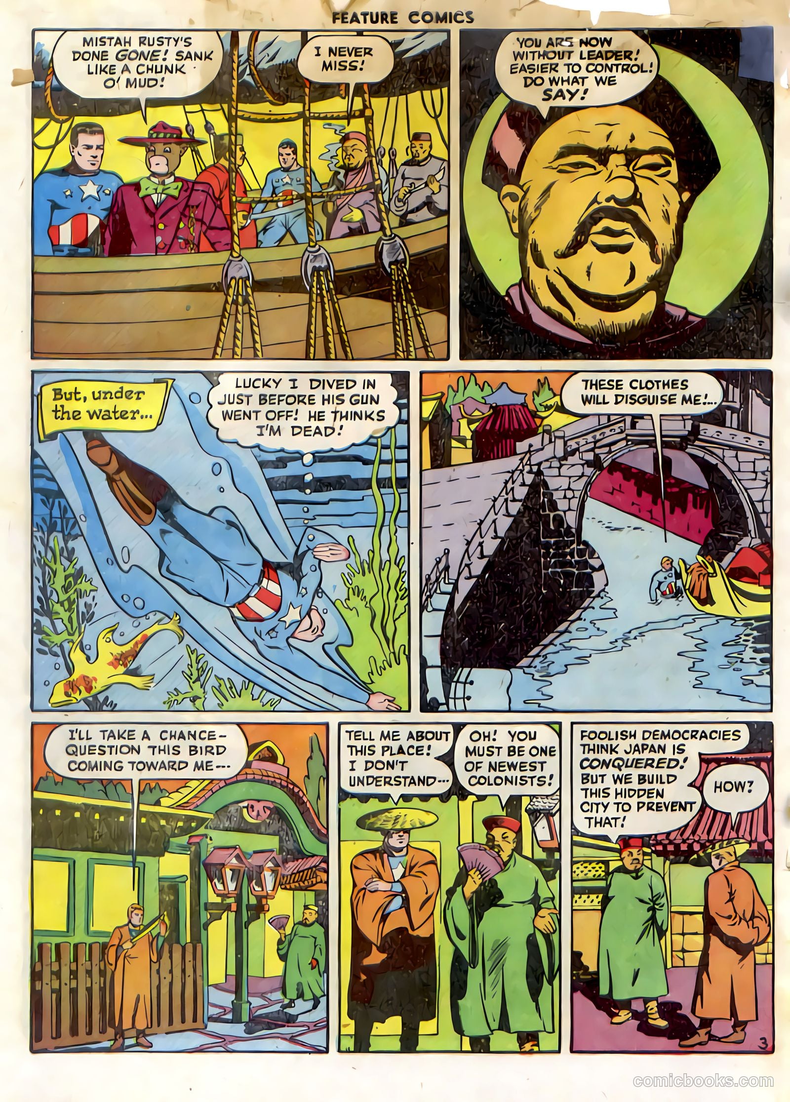 Feature Comics #88 (1945) — page 25 of 29