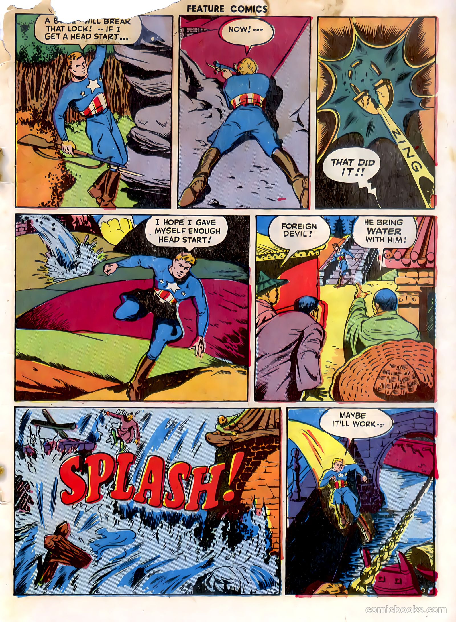 Feature Comics #88 (1945) — page 28 of 29