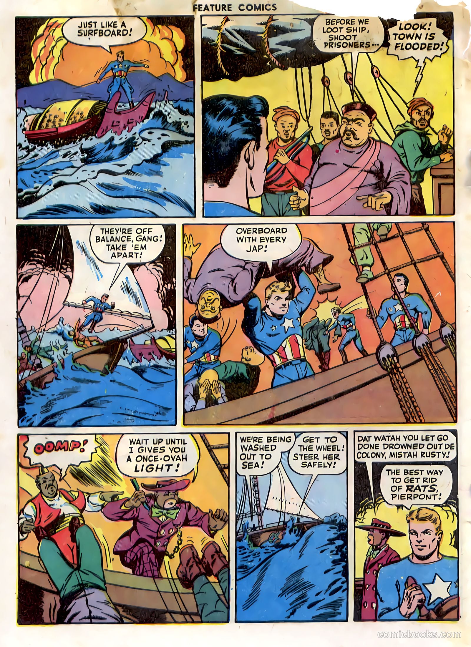 Feature Comics #88 (1945) — page 29 of 29