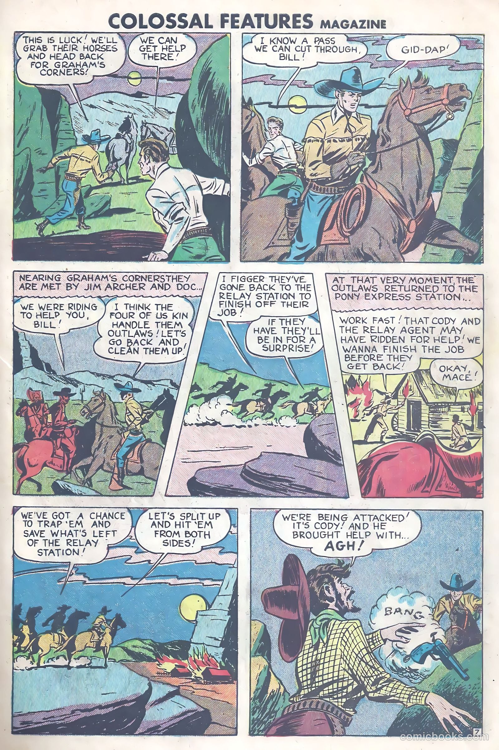 Feature Stories Magazine #1 (1951) — page 31 of 36