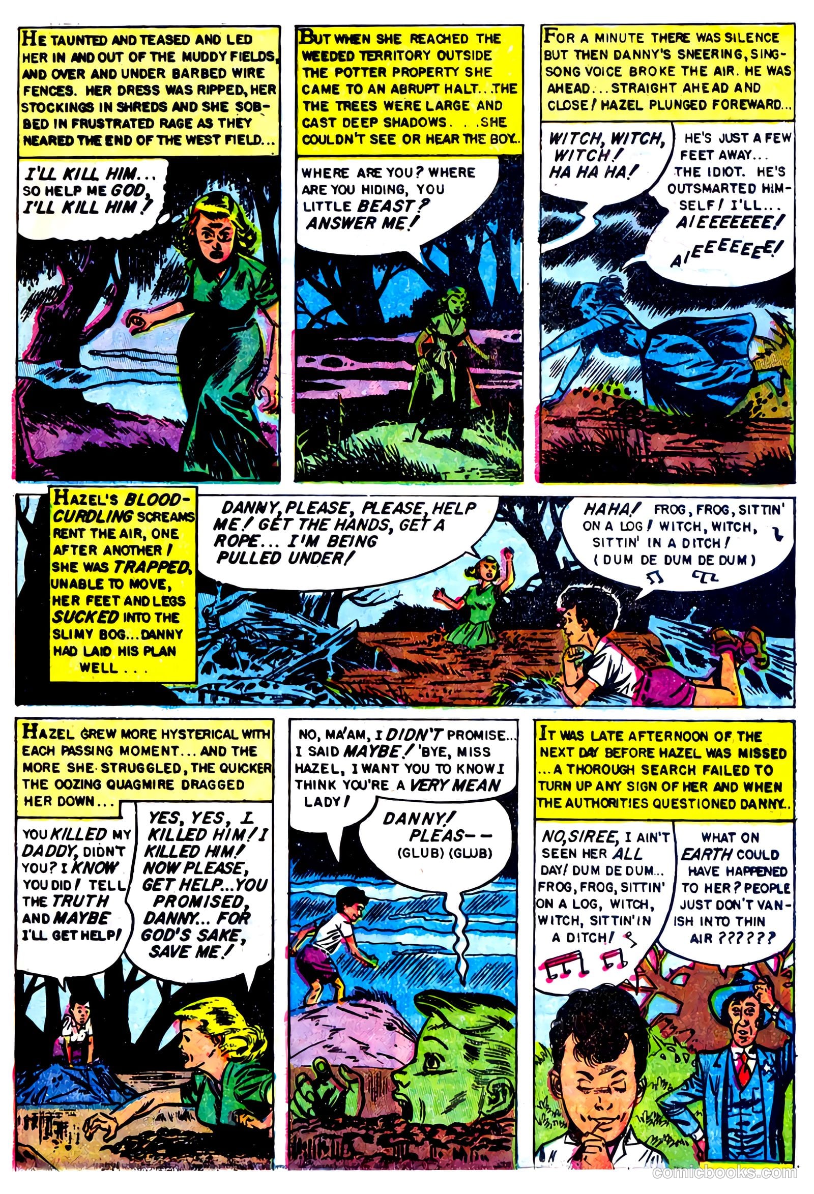 Fight against Crime #19 (1954) — page 8 of 8