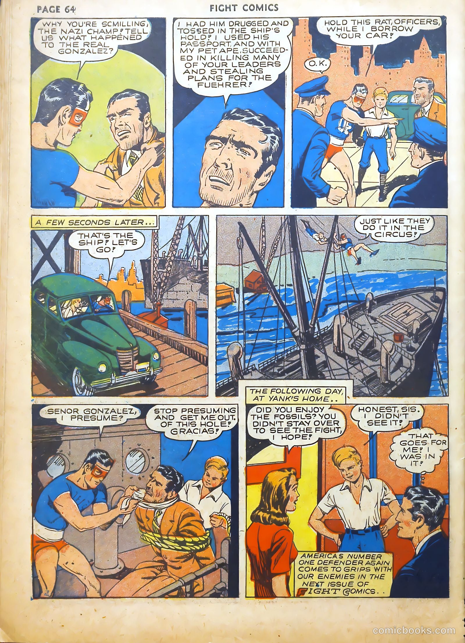 Fight Comics #18 (1942) — page 71 of 73