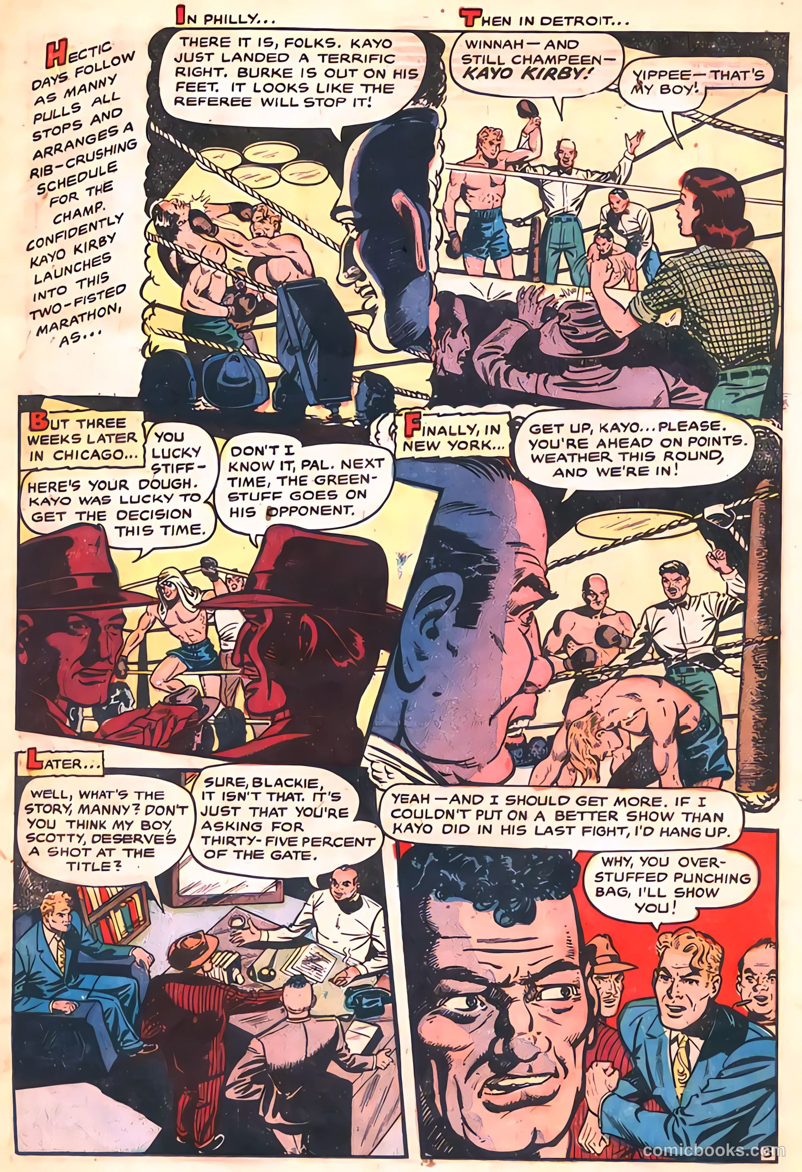 Fight Comics #74 (1951) — page 18 of 36