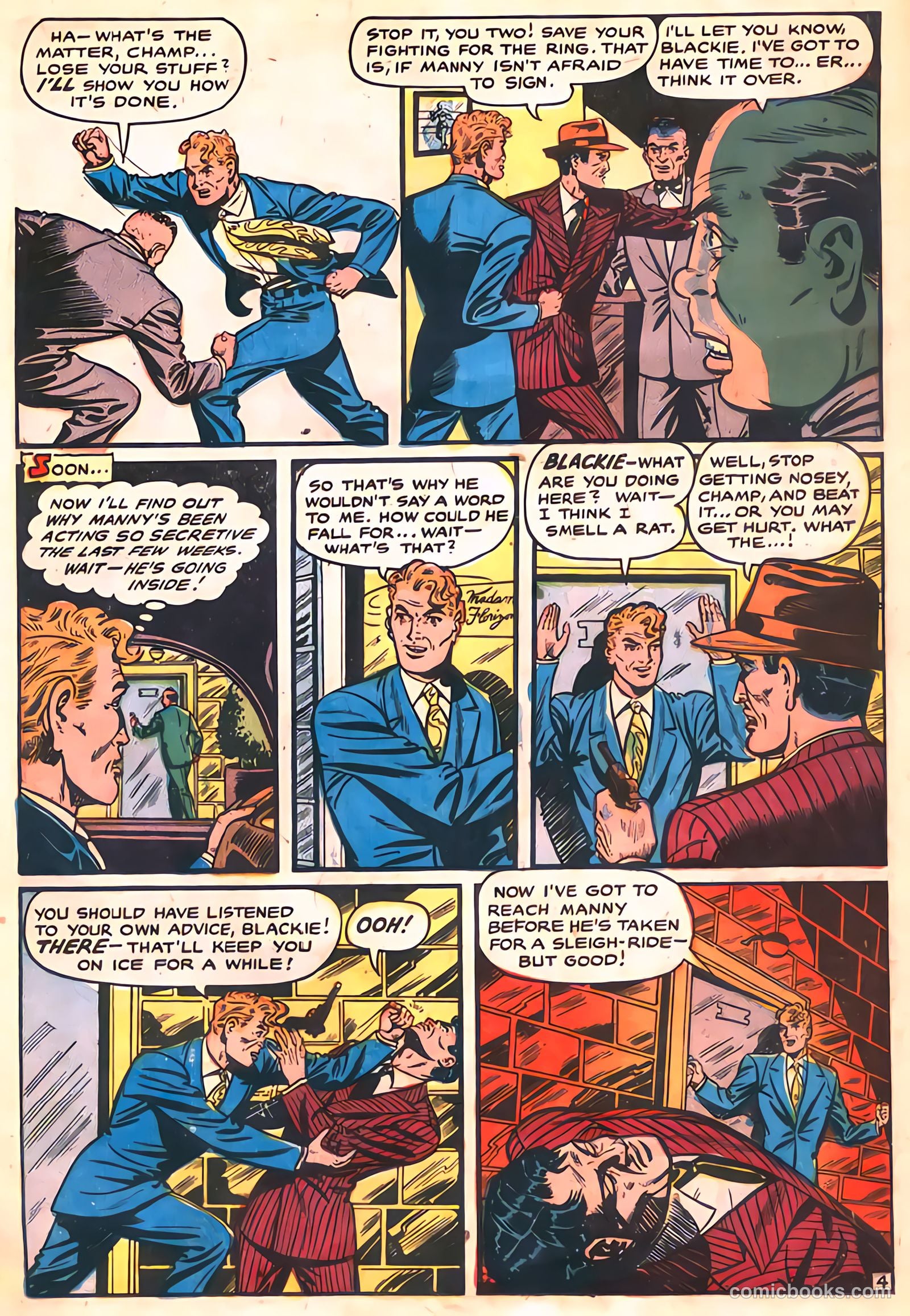Fight Comics #74 (1951) — page 19 of 36