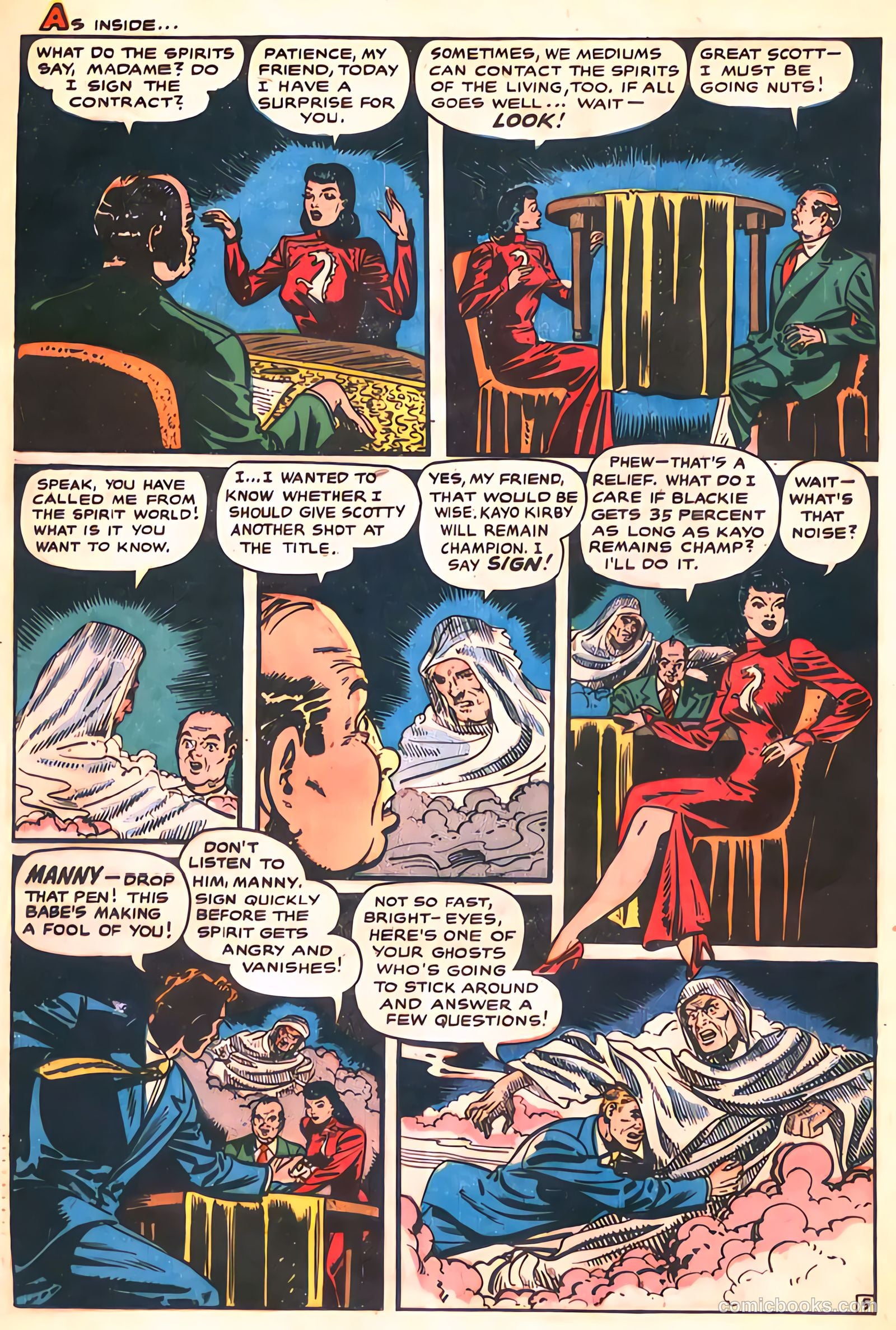 Fight Comics #74 (1951) — page 20 of 36