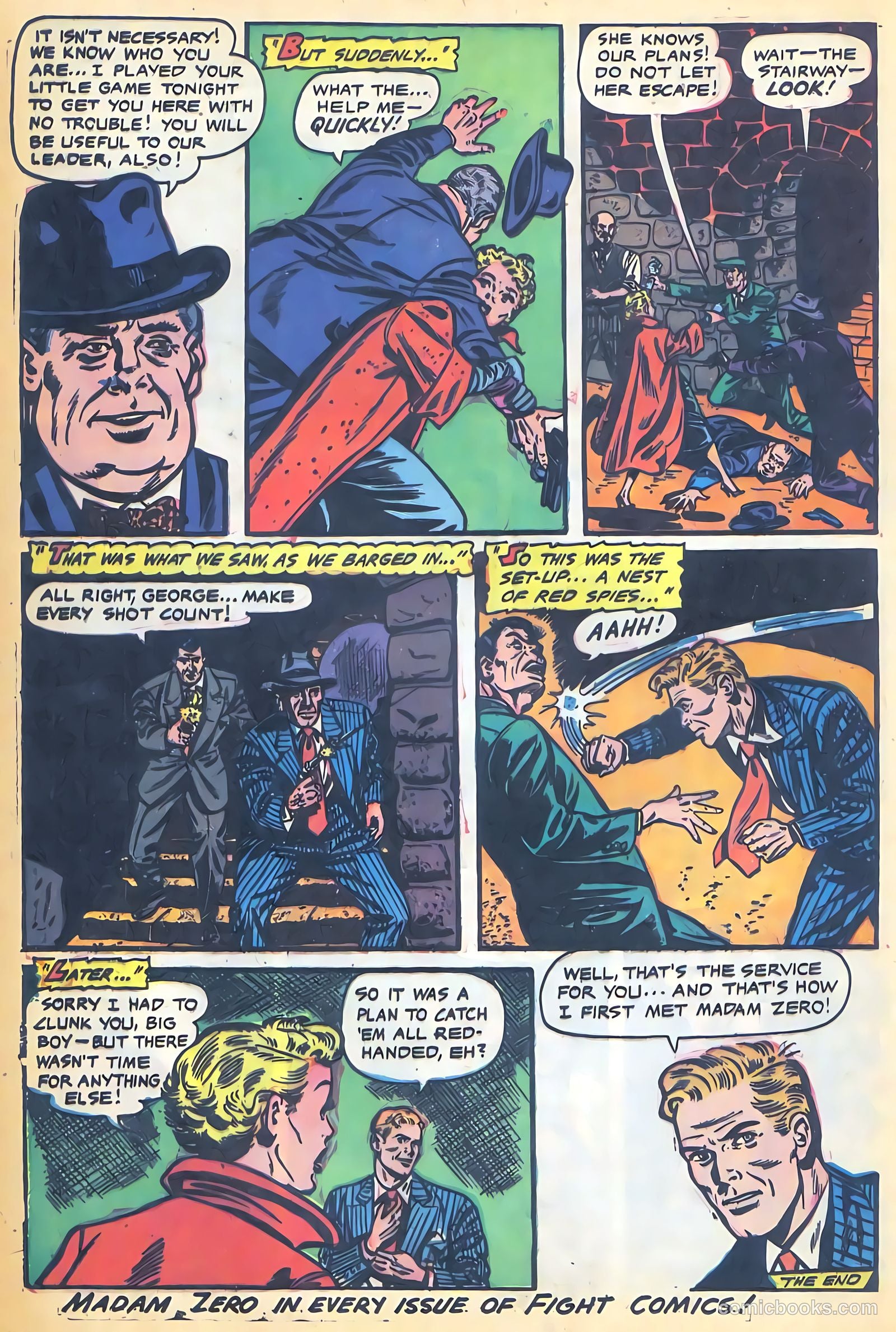 Fight Comics #82 (1952) — page 16 of 36