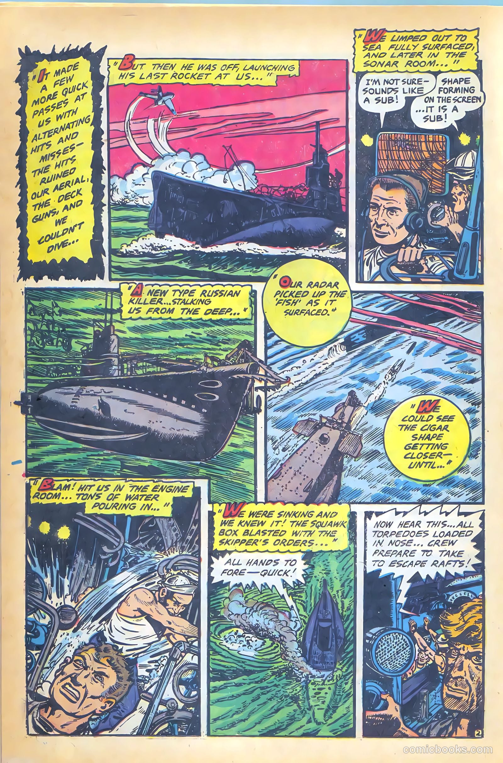 Fight Comics #82 (1952) — page 22 of 36