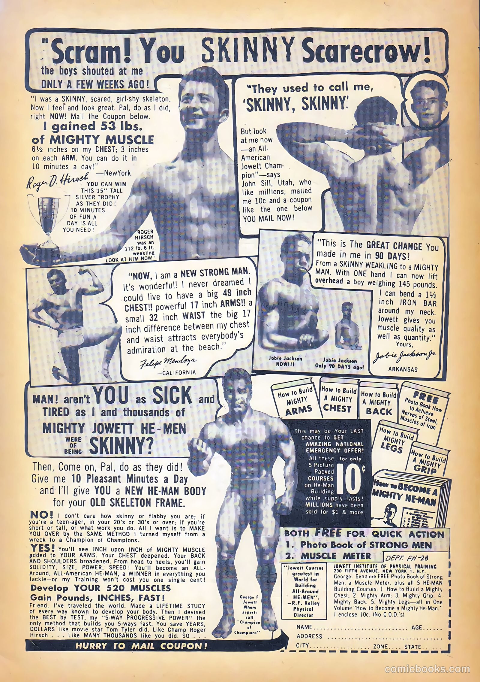 Fight Comics #82 (1952) — page 35 of 36