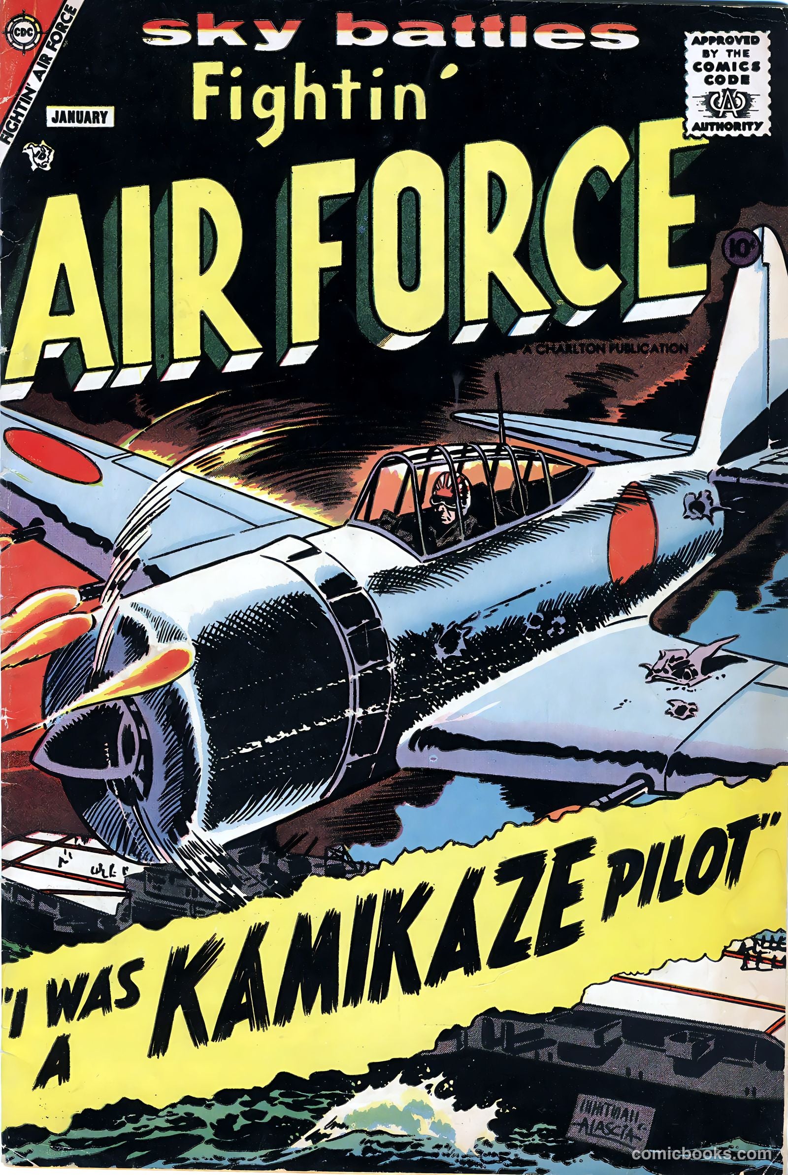 Fightin' Air Force #10 cover