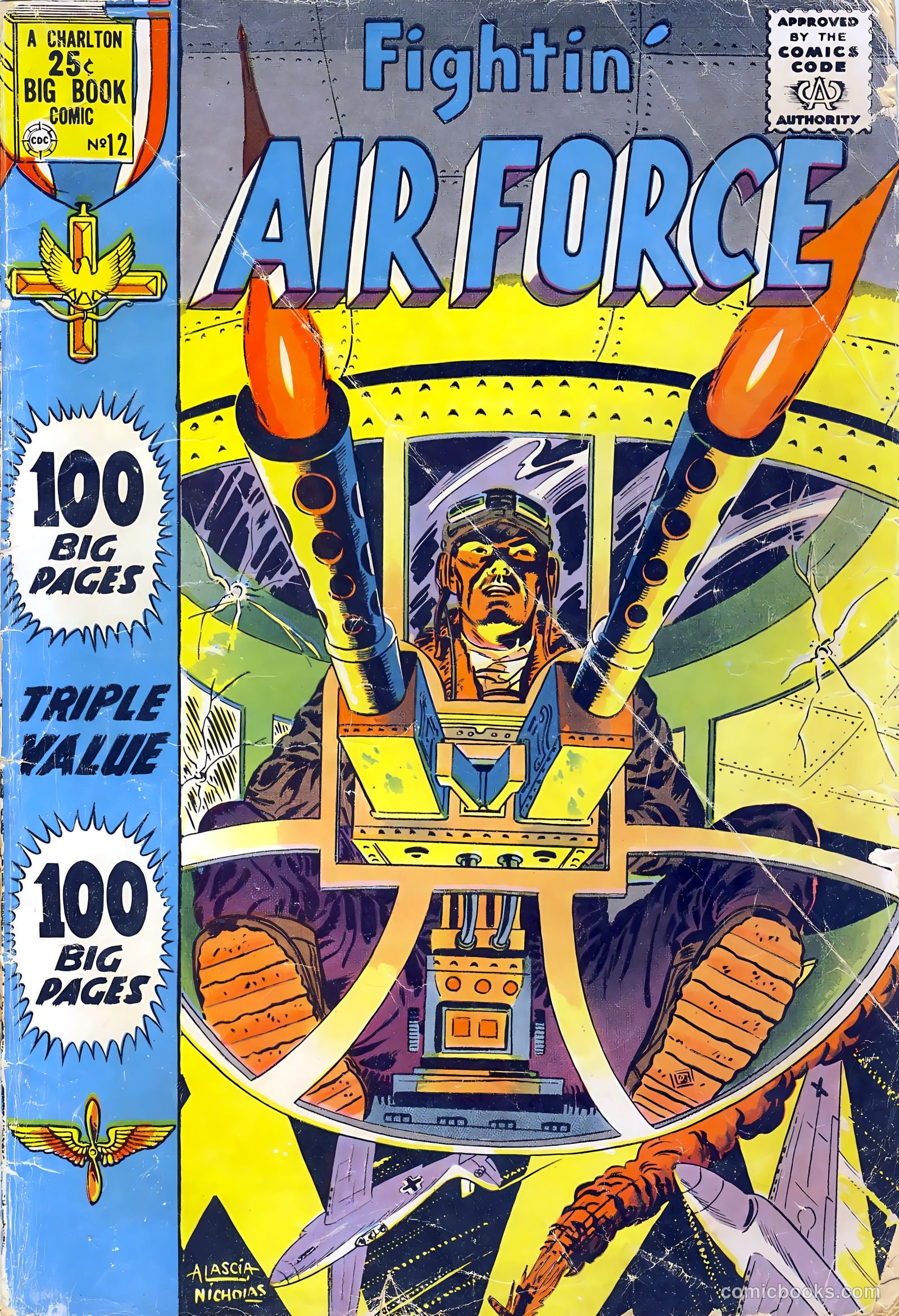 Fightin' Air Force #12 cover