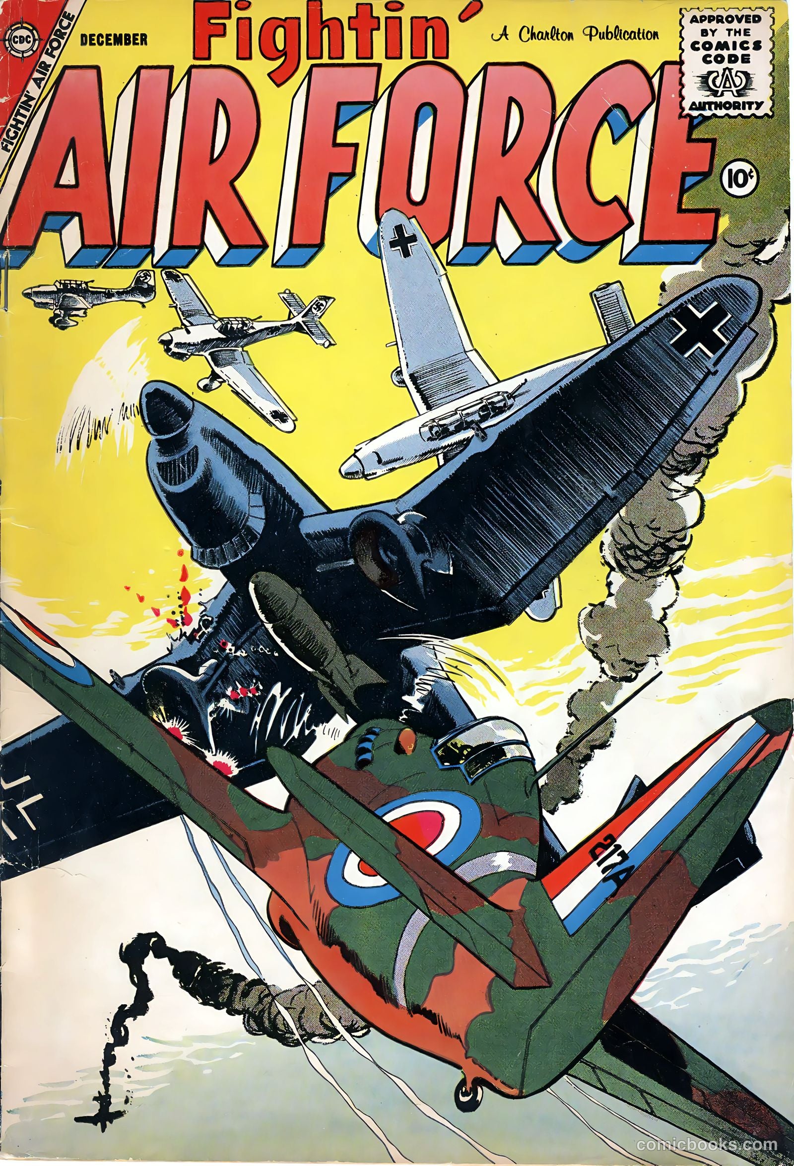 Fightin' Air Force #13 cover